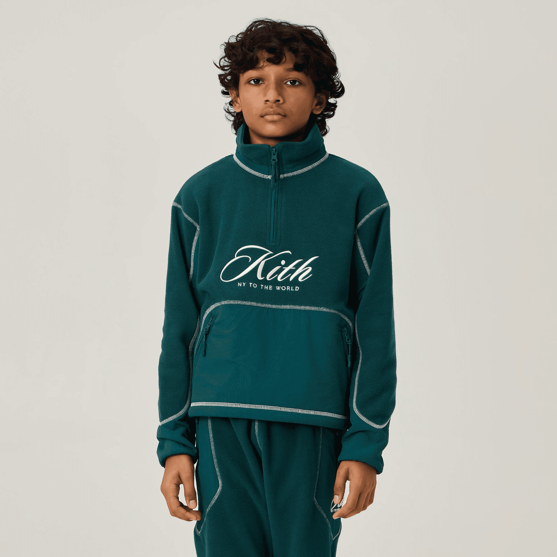 Kith Kids Coleman Quarter Zip - Propensity — Image 5