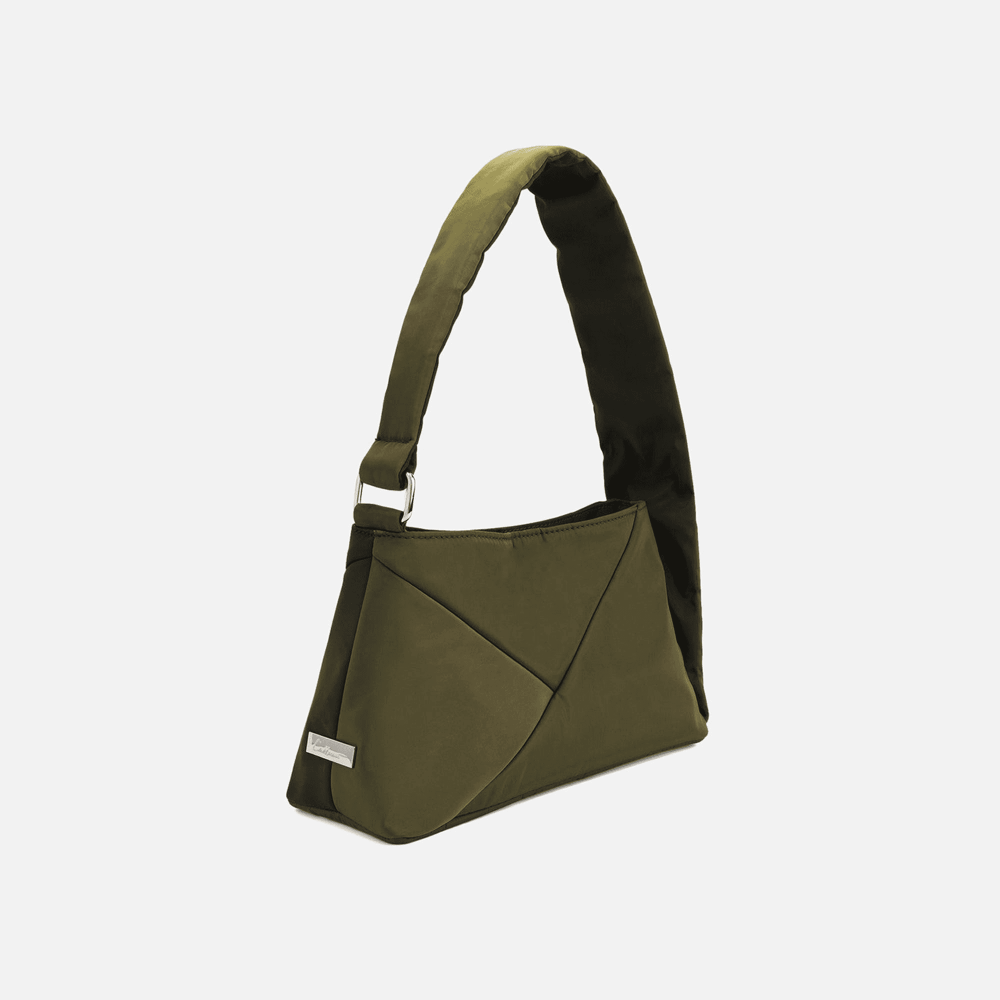 Daniëlle Cathari Puff Bag Classic Two-Toned - Olive - Image 1
