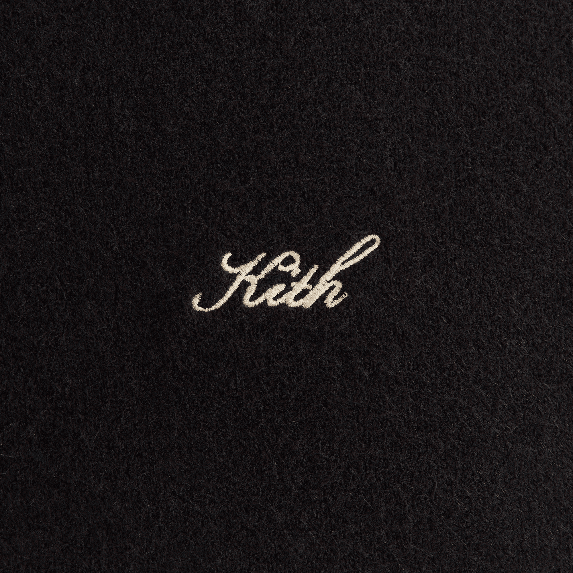 Kith Women Freja Cropped Sweater - Black — Image 2