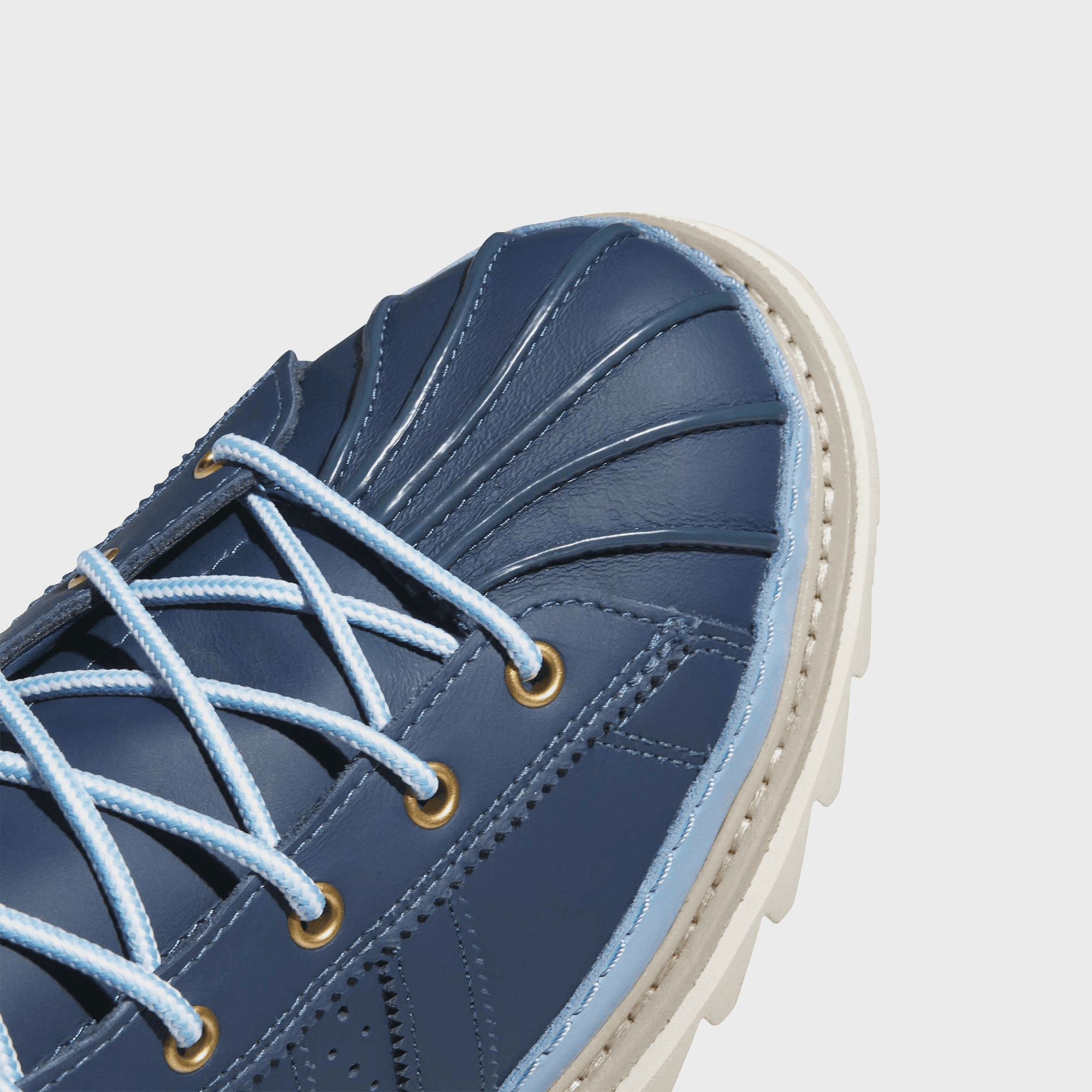 adidas x Edison Chen Clot Pro Model Boot - Mineral Blue / Cream White — Image 3