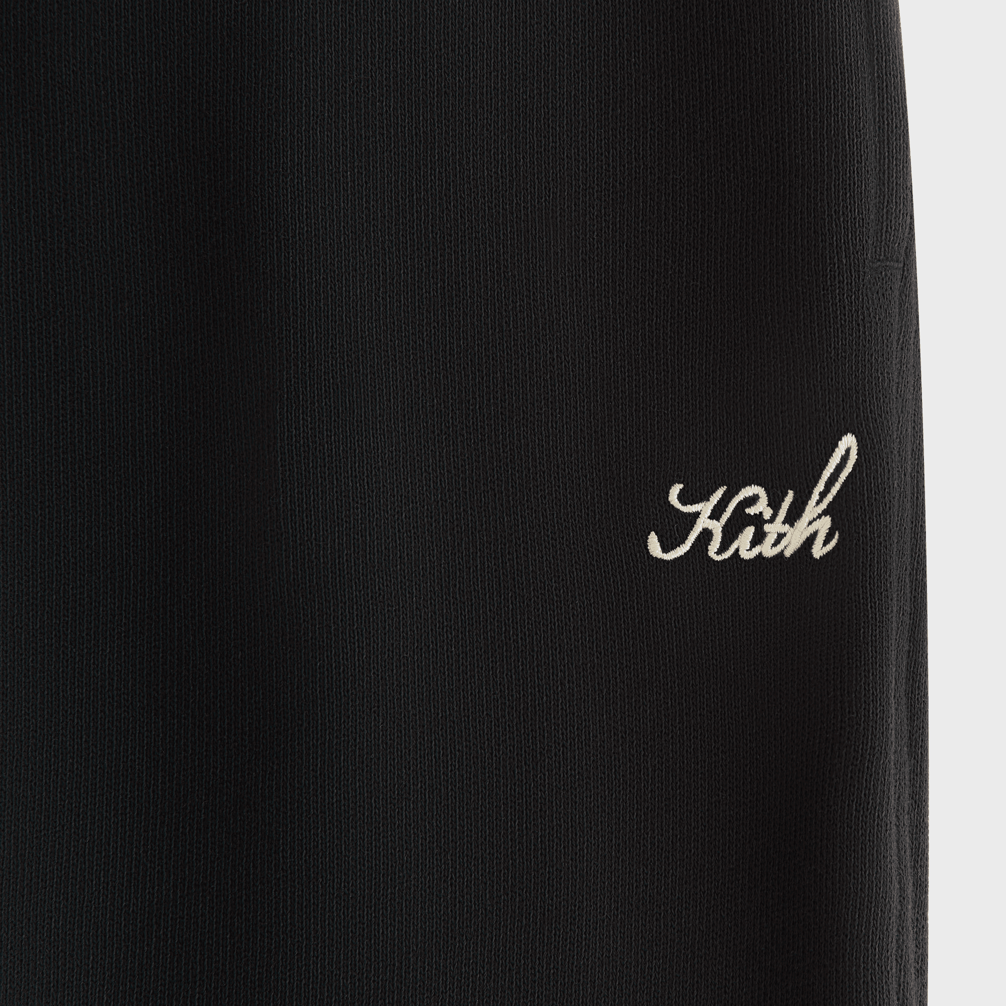 Kith Women Ava Loop Terry Sweatpant - Black — Image 2