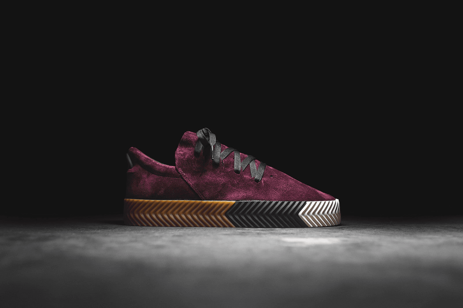adidas Originals x Alexander Wang Skate - Maroon