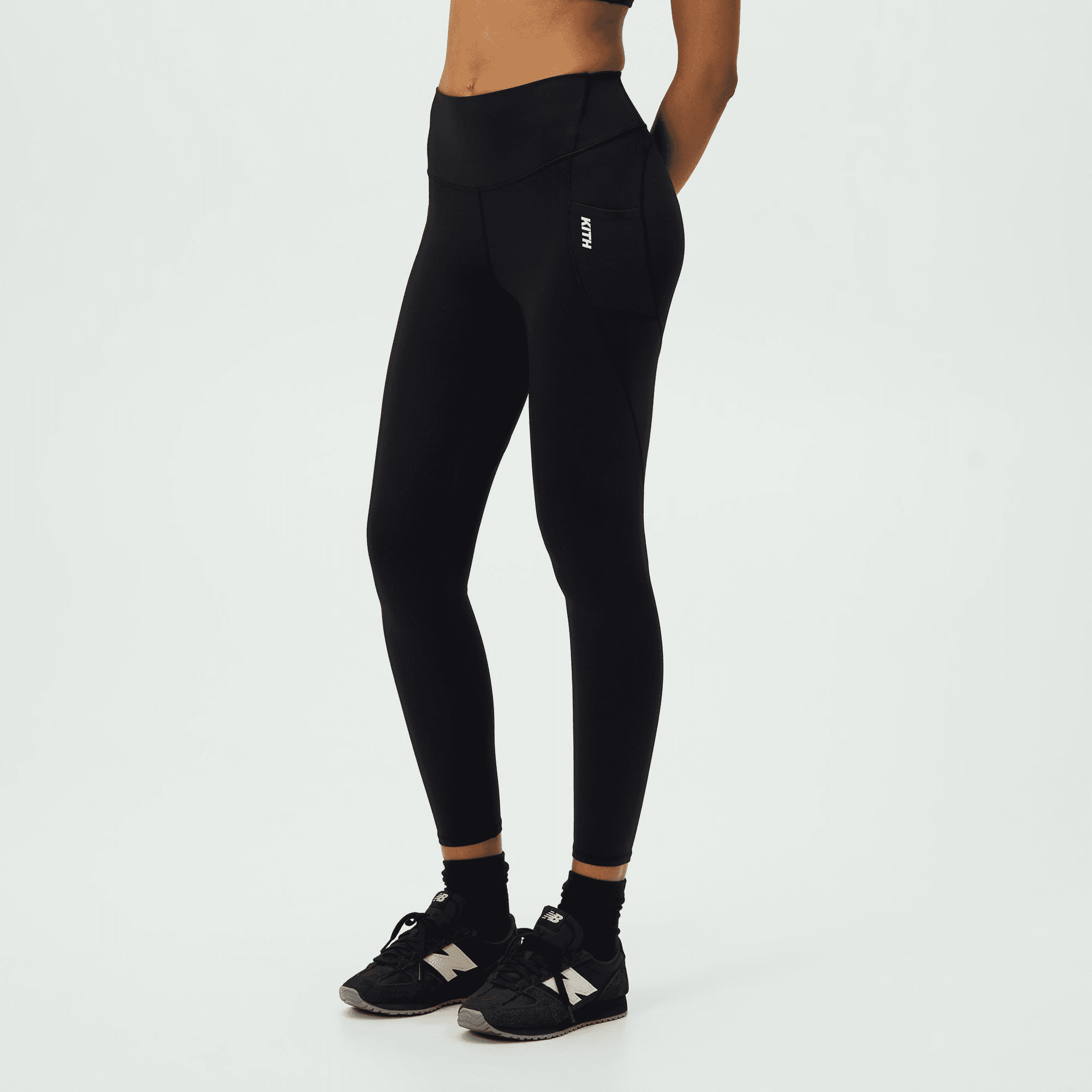Kith Women Enhance 7/8 Leggings - Black — Image 4