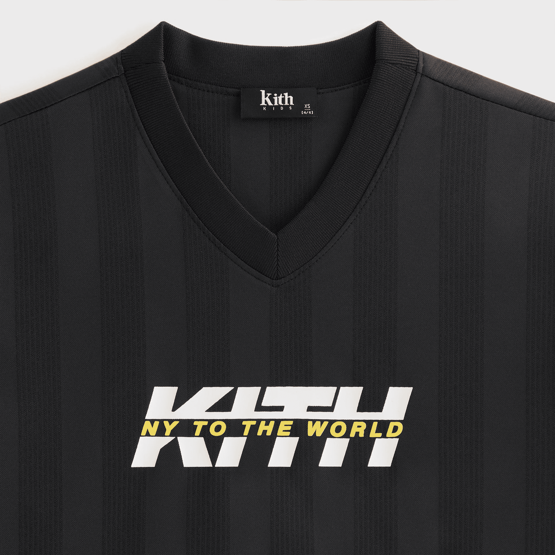 Kith Kids Logo Malik Jersey - Black — Image 3