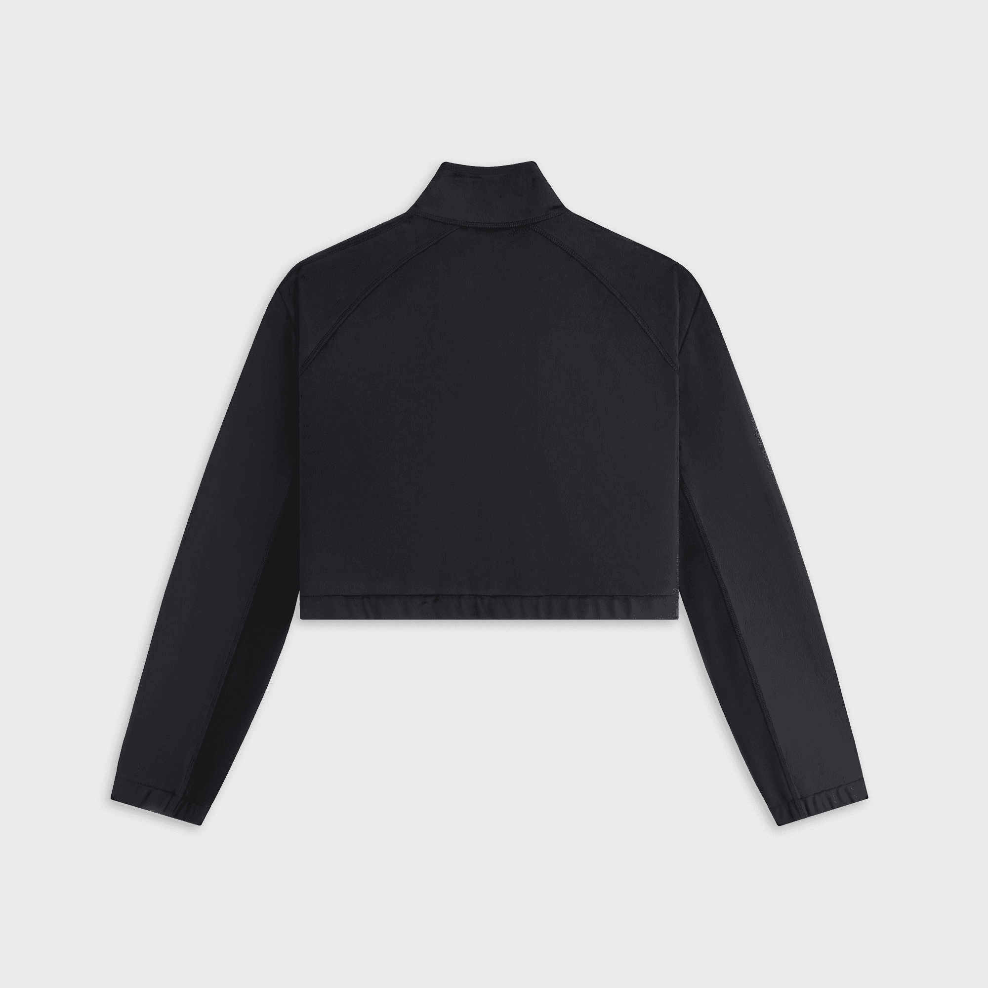 Kith Women Reiko Fleece Cropped Jacket - Black — Image 5