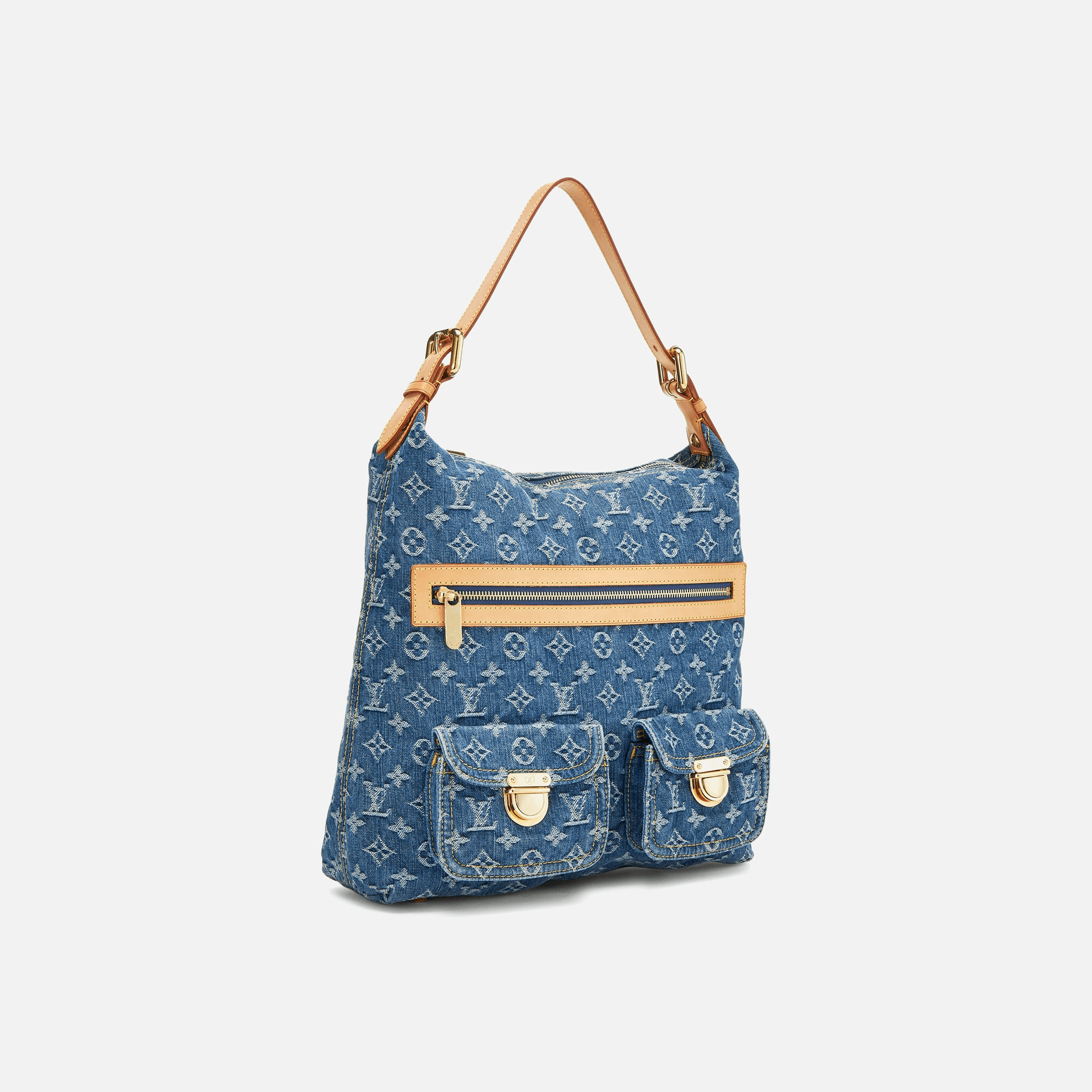 WGACA Louis Vuitton Baggy GM - Blue Denim — Image 4
