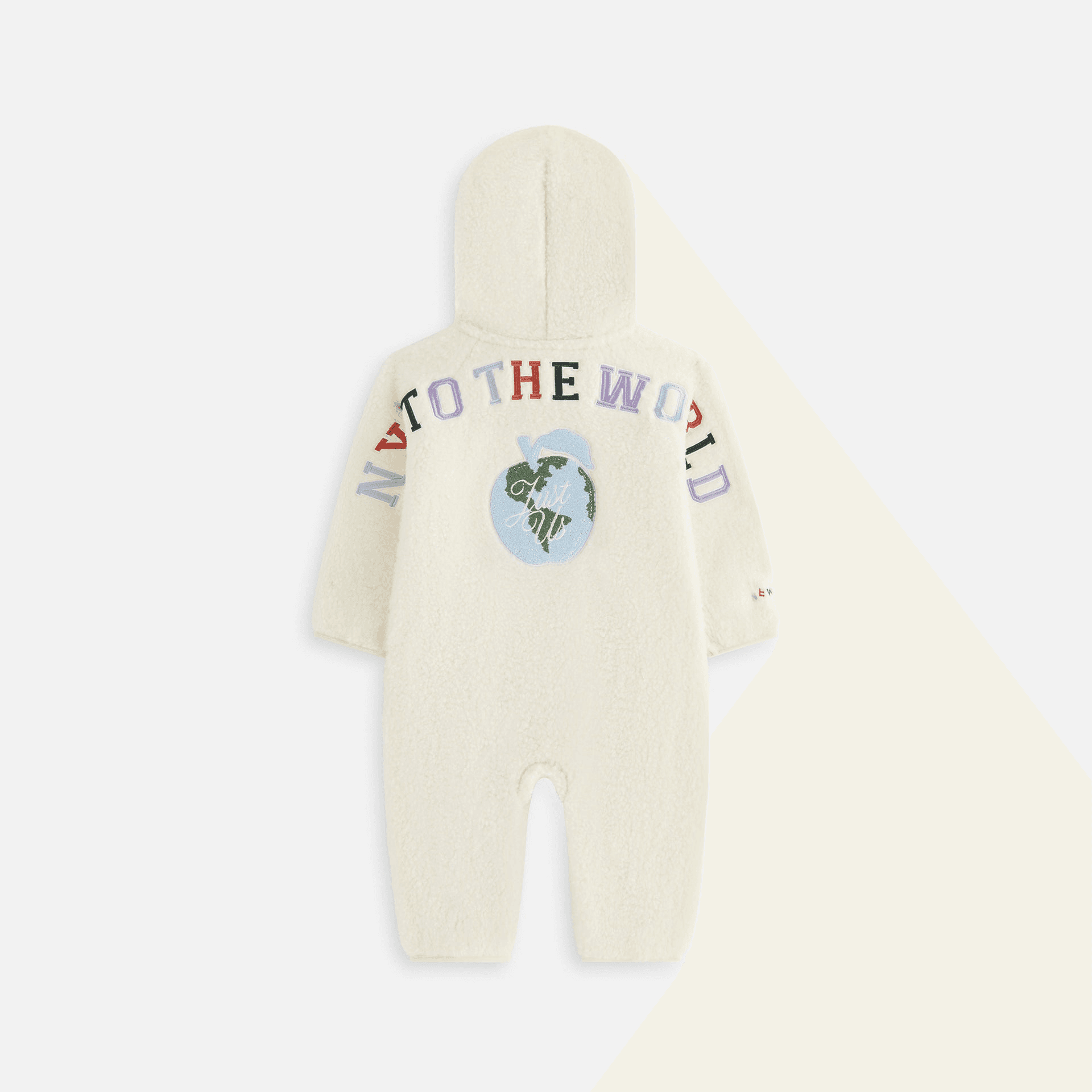 Kith Baby New York to the World Sherpa Coverall - Silk — Image 7