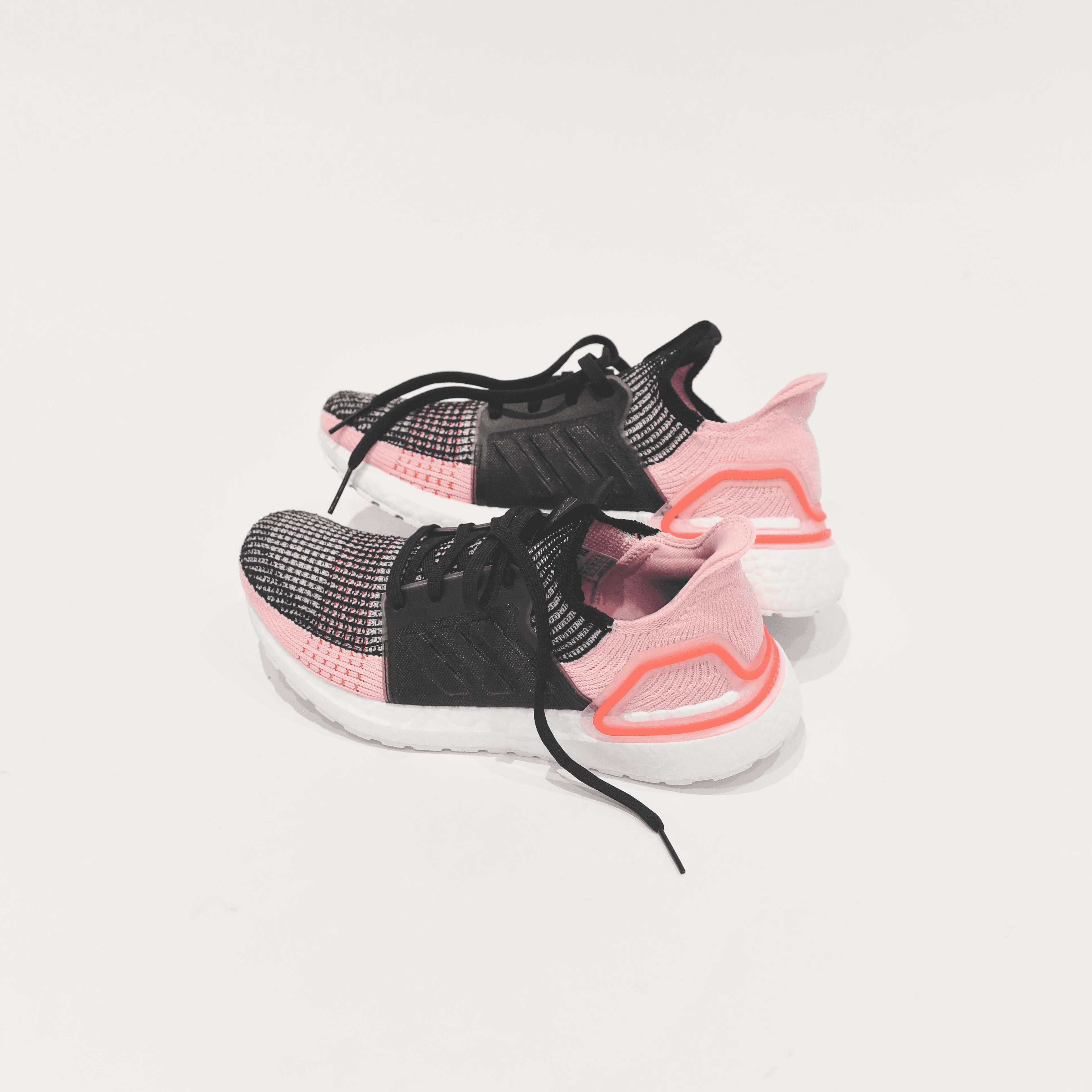adidas Consortium WMNS UltraBOOST 19 - Black Orchid / Core Black / True Pink / Orange — Image 3