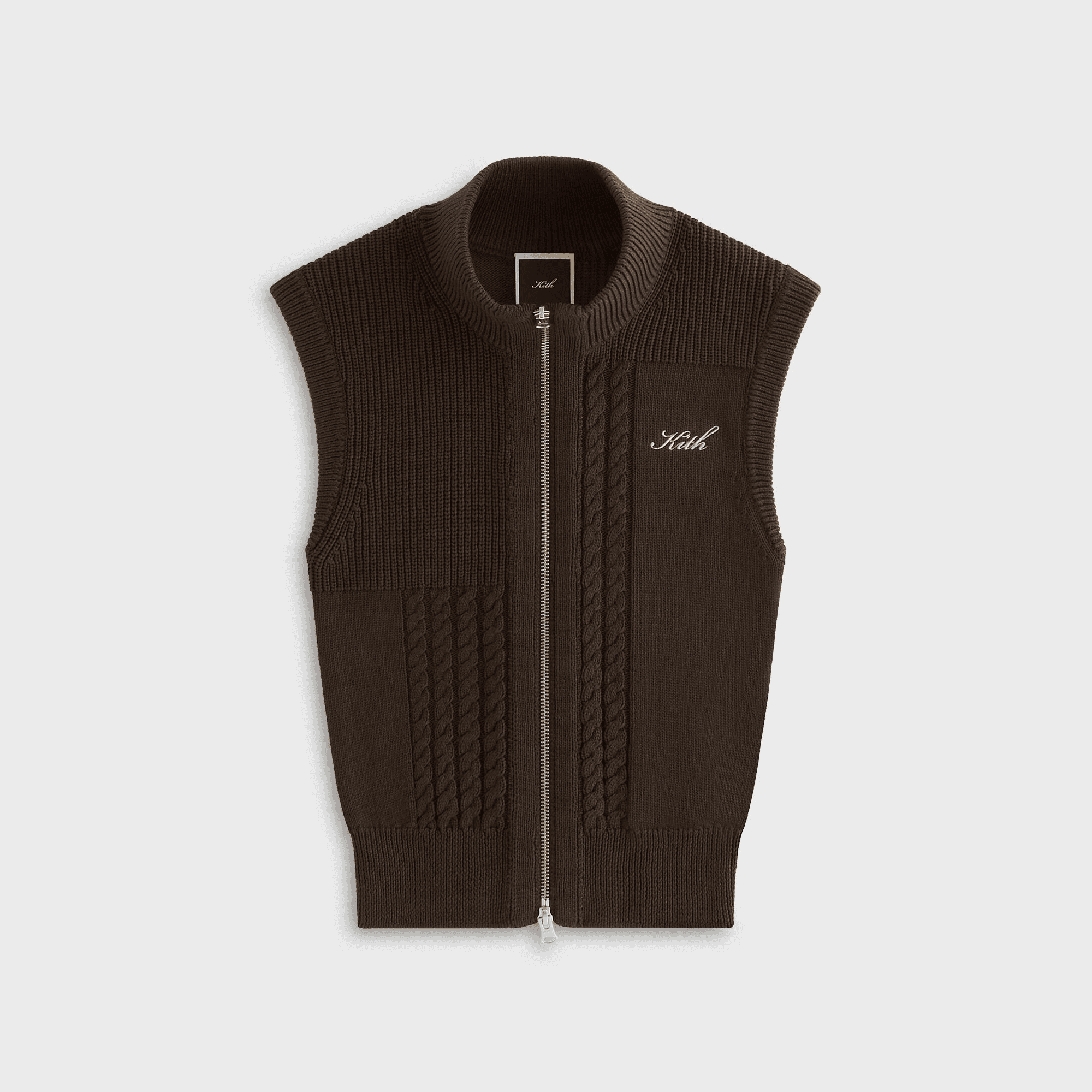Kith Women Elayne Patchwork Zip Tank - Incognito