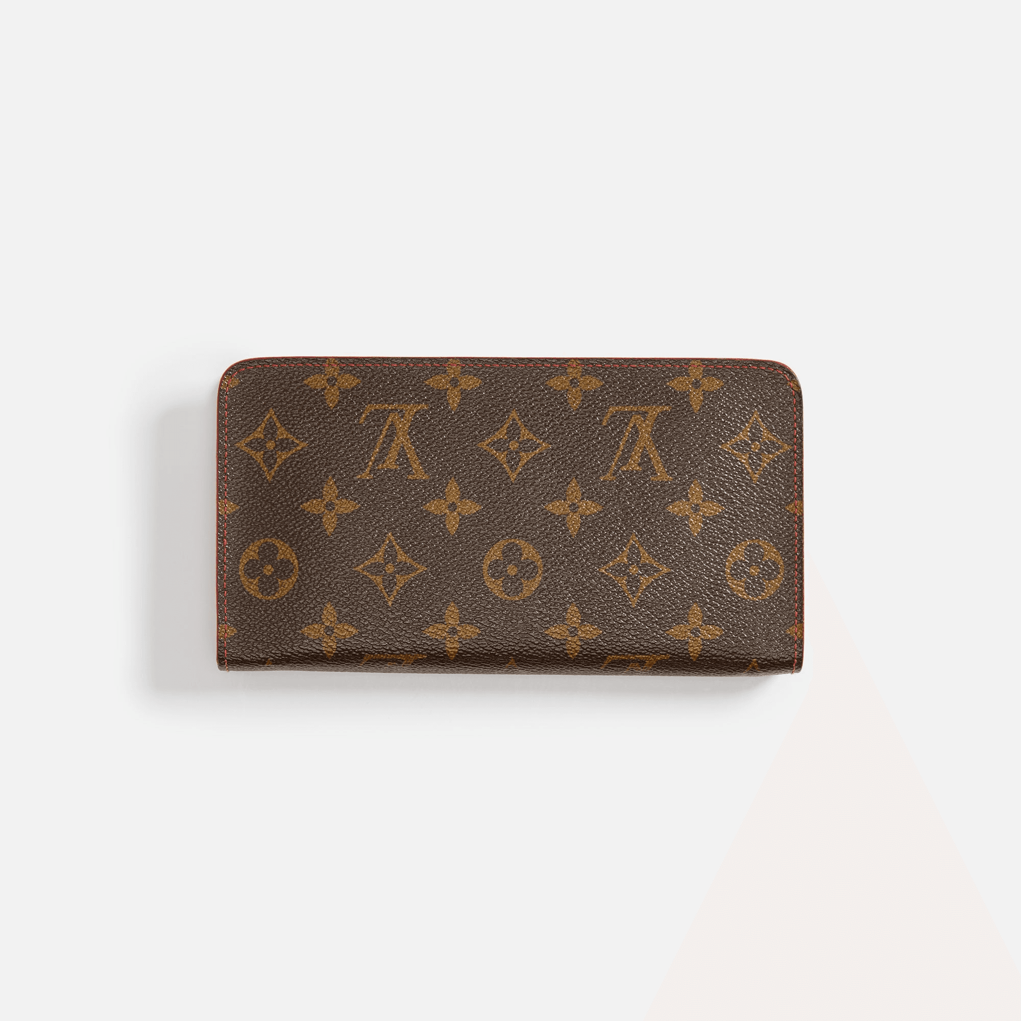 WGACA Louis Vuitton Murakami Cherry Porte Monnaie Zippy Wallet - Brown — Image 2