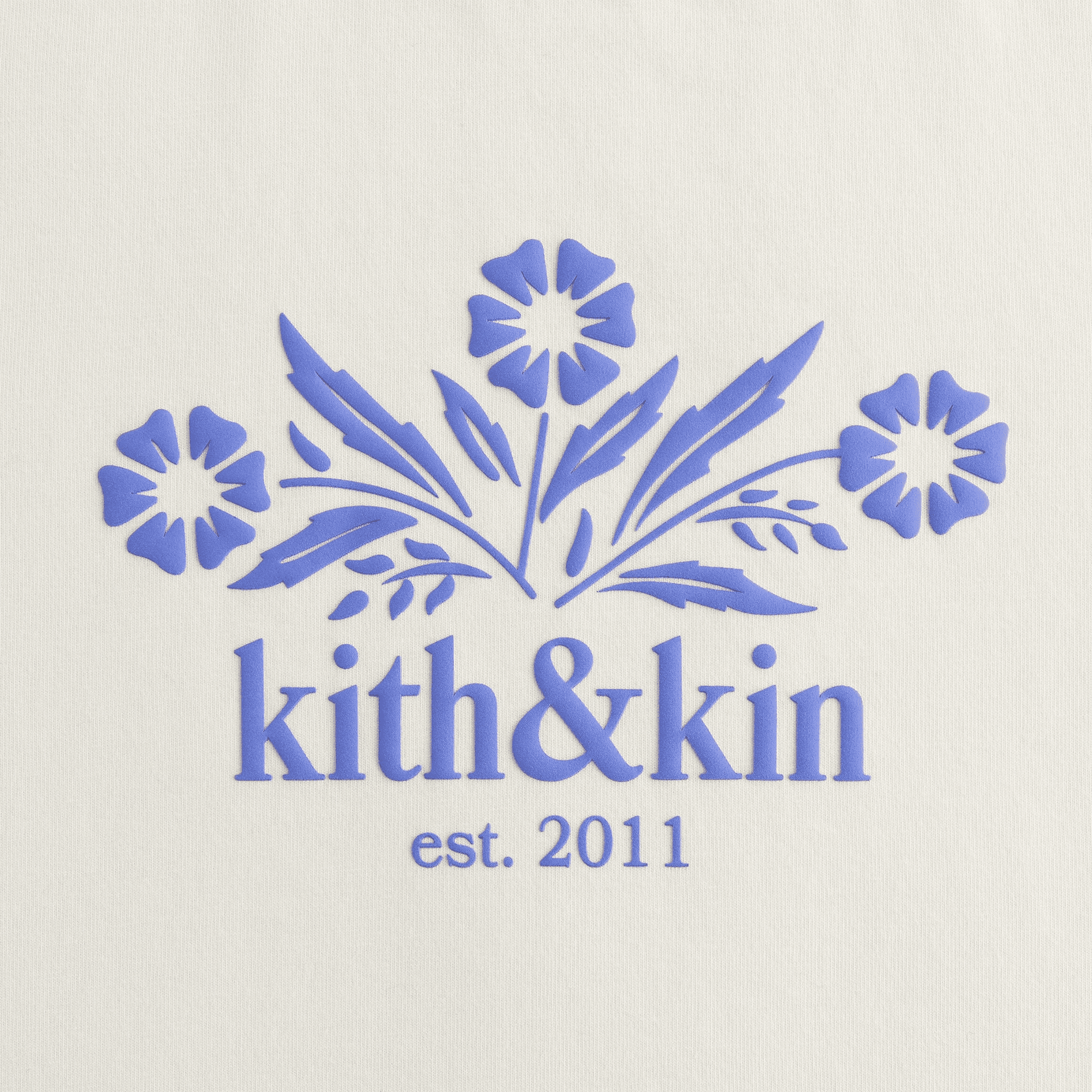 Kith Women Mulberry Kith & Kin Bellflower Vintage Tee - Muslin — Image 2