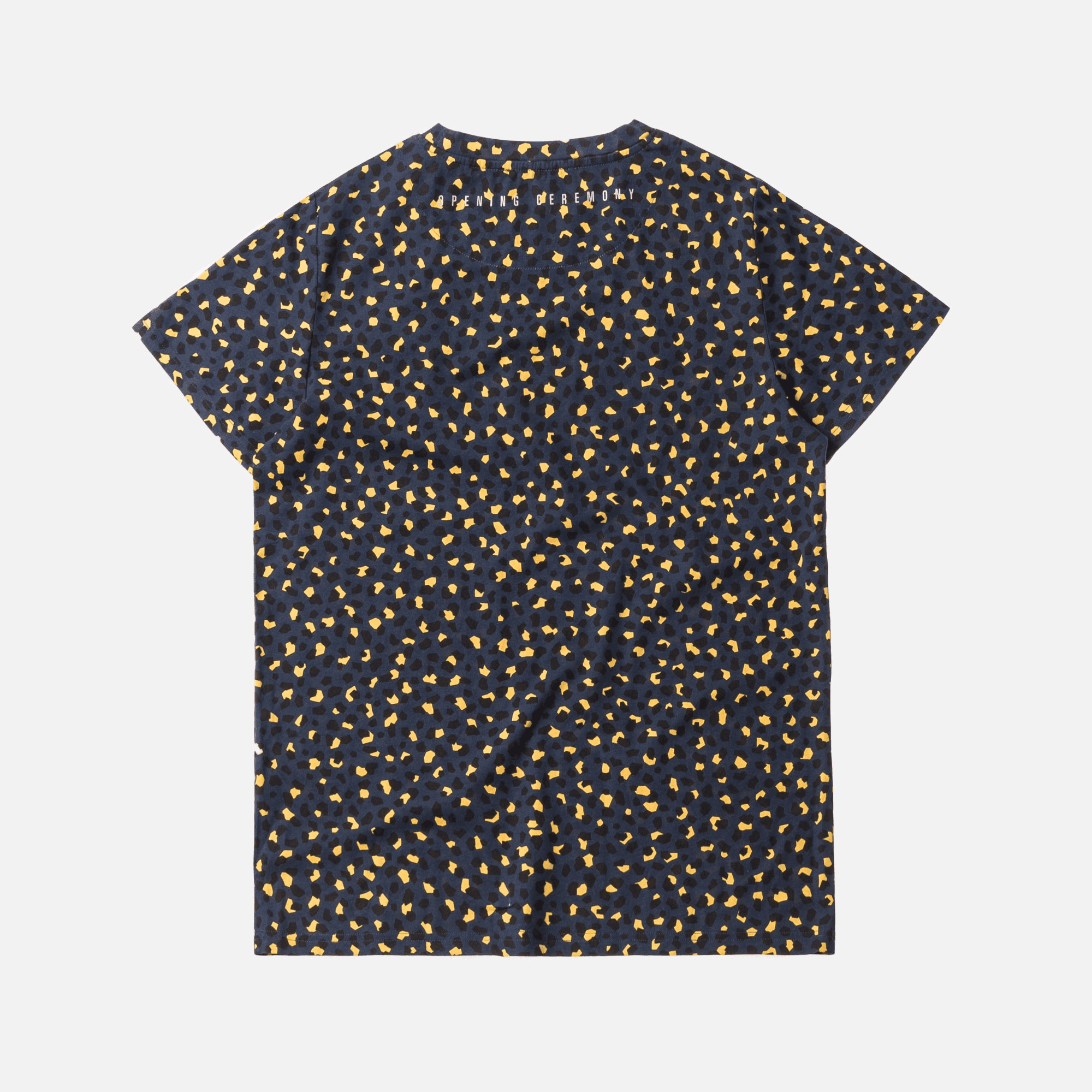 OC x Esprit Logo Tee - Navy / Leopard — Image 2