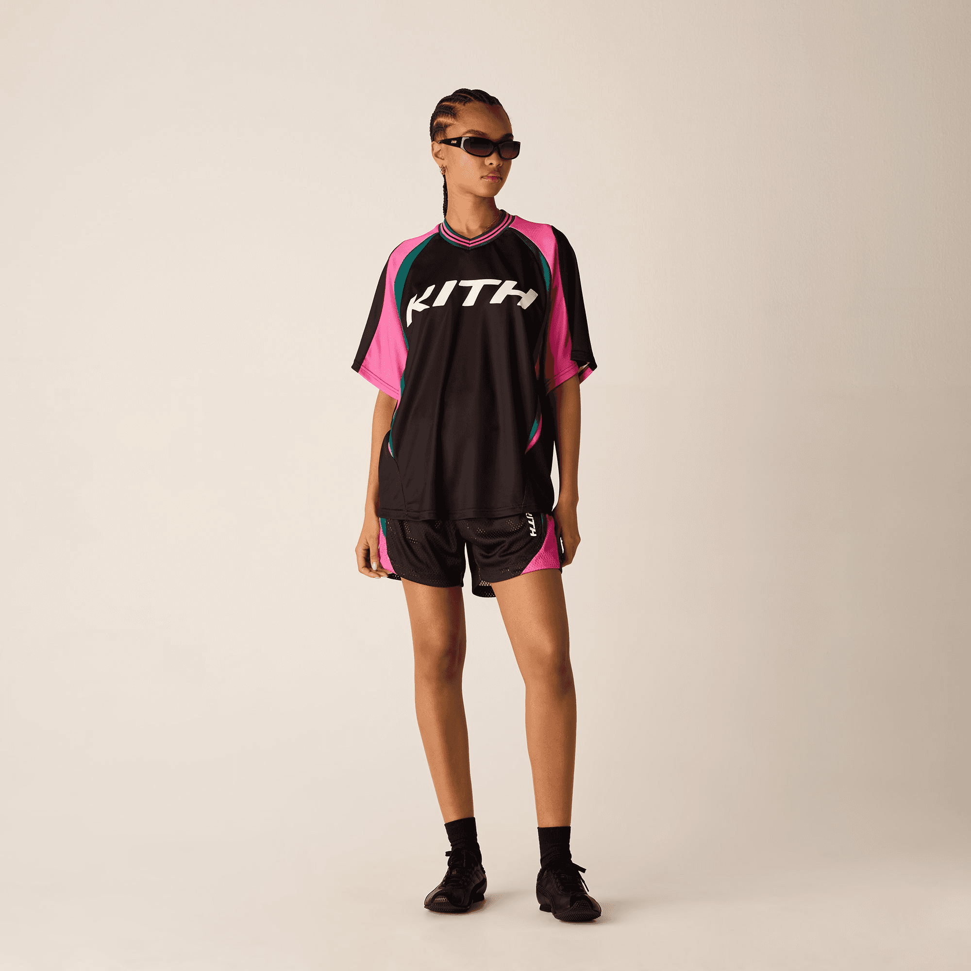 Kith Women Ridley II Short Sleeve Jersey - Black — Image 5