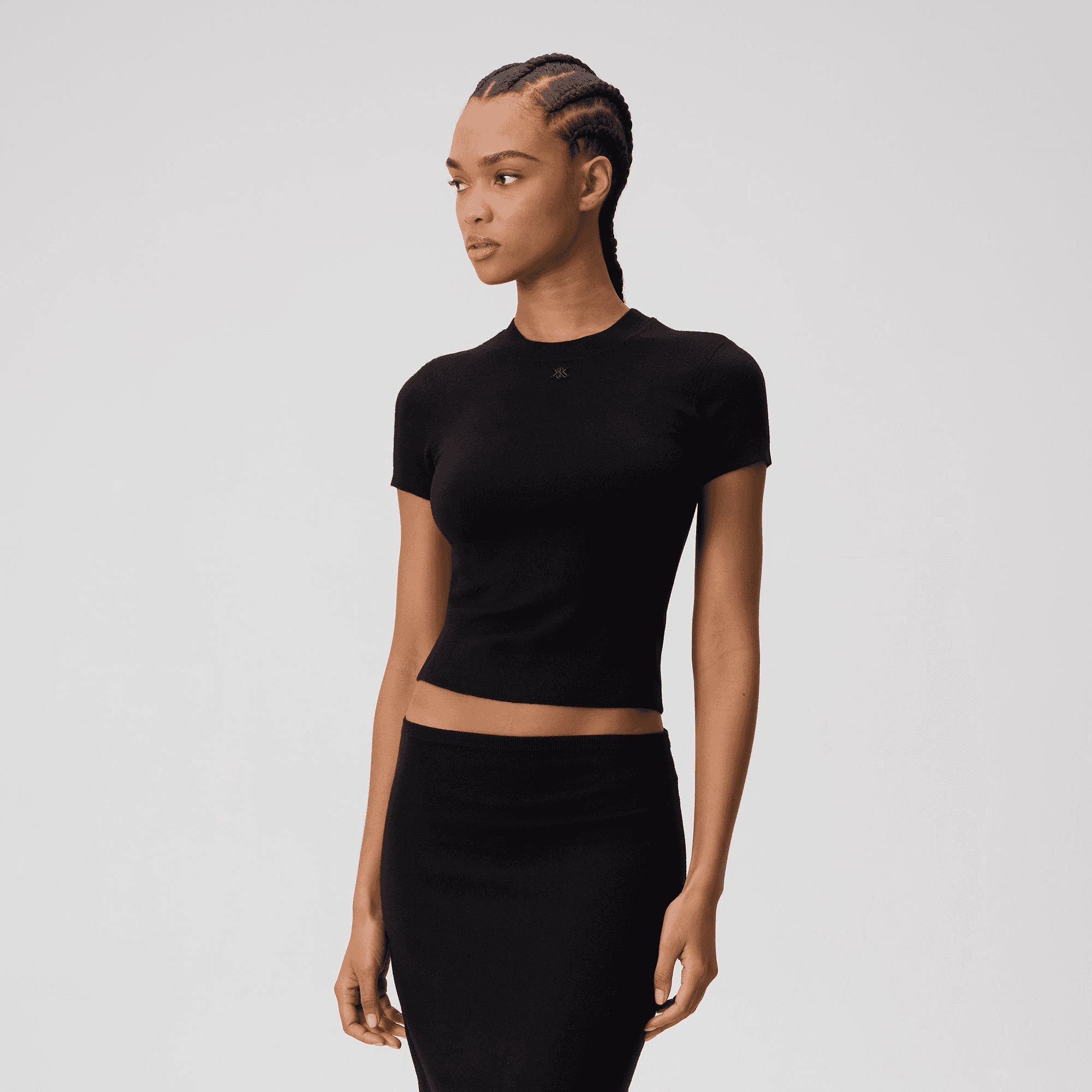 Kith Women Mulberry IV Sweater Tee - Black — Image 5