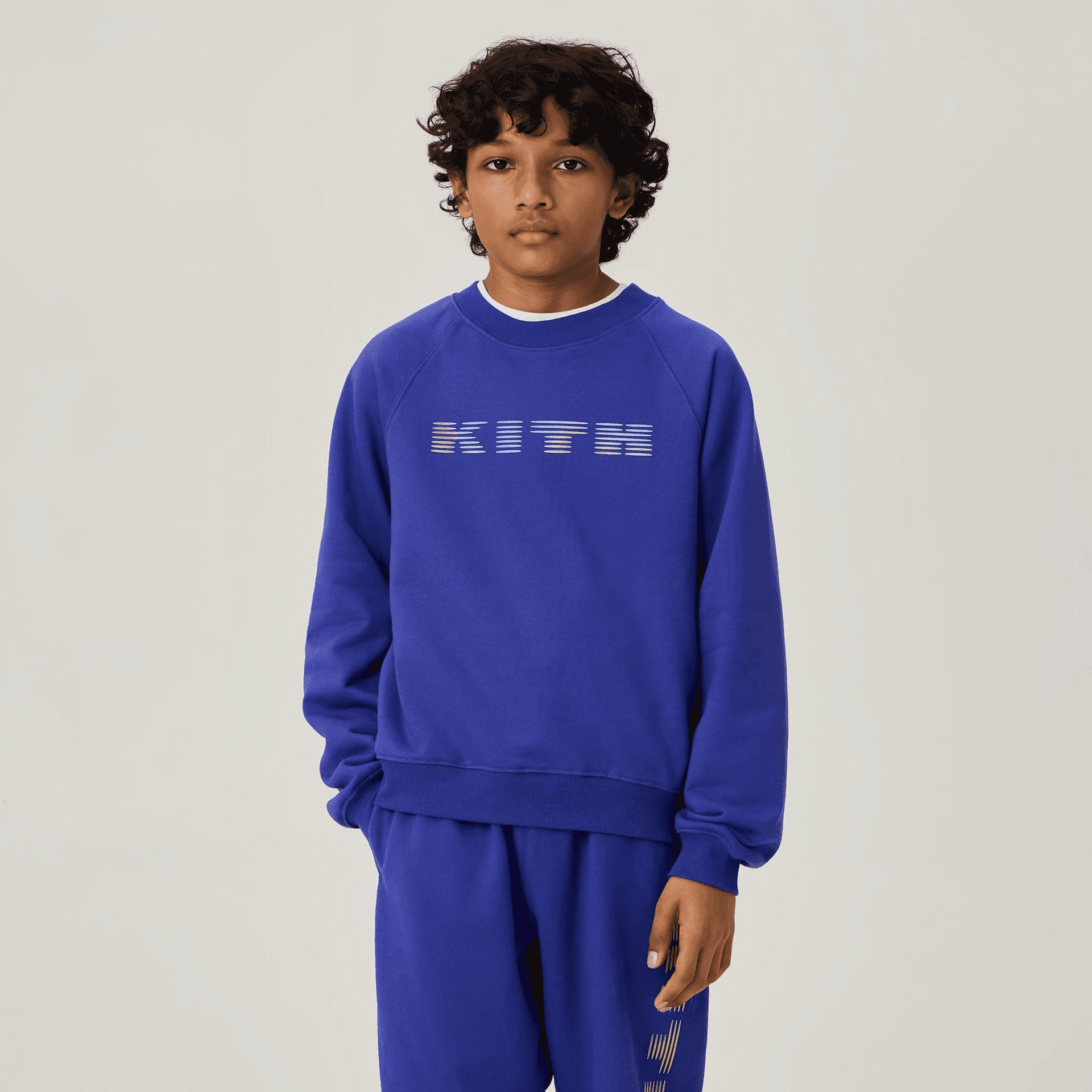 Kith Kids Novelty Logo Nelson Crewneck - Framework — Image 6