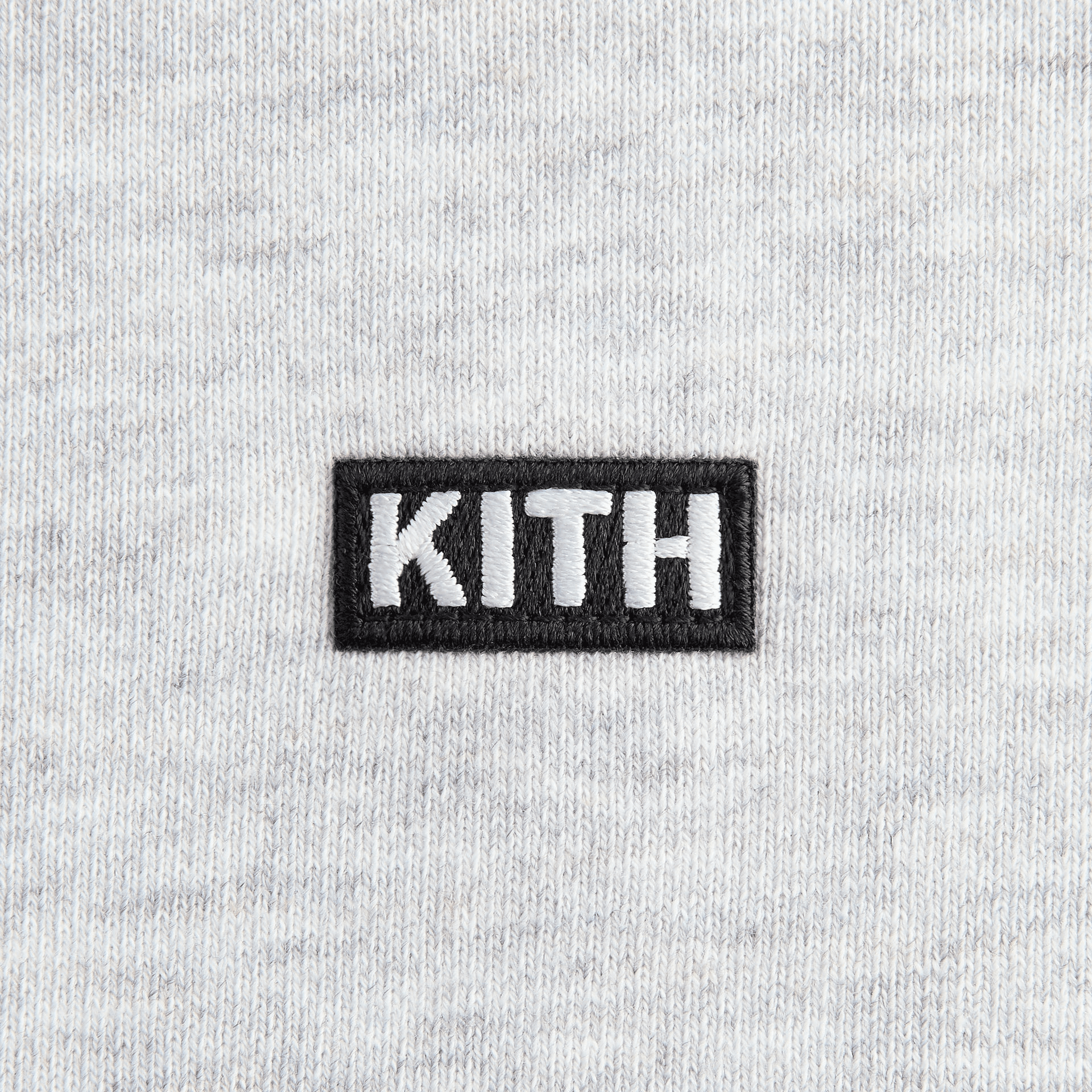 Kith Baby Long Sleeve Nelson Crewneck - Light Heather Grey — Image 2