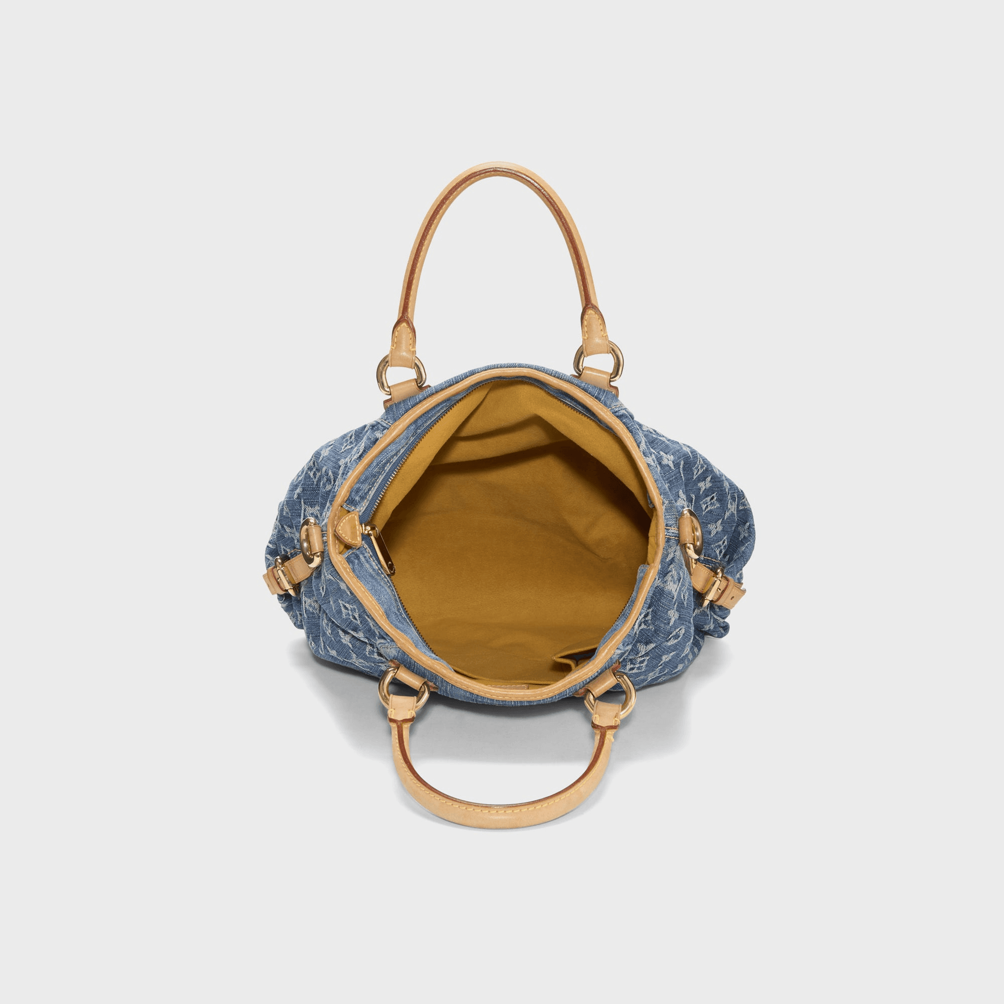 WGACA Louis Vuitton Denim Neo Cabby Gm - Blue — Image 5