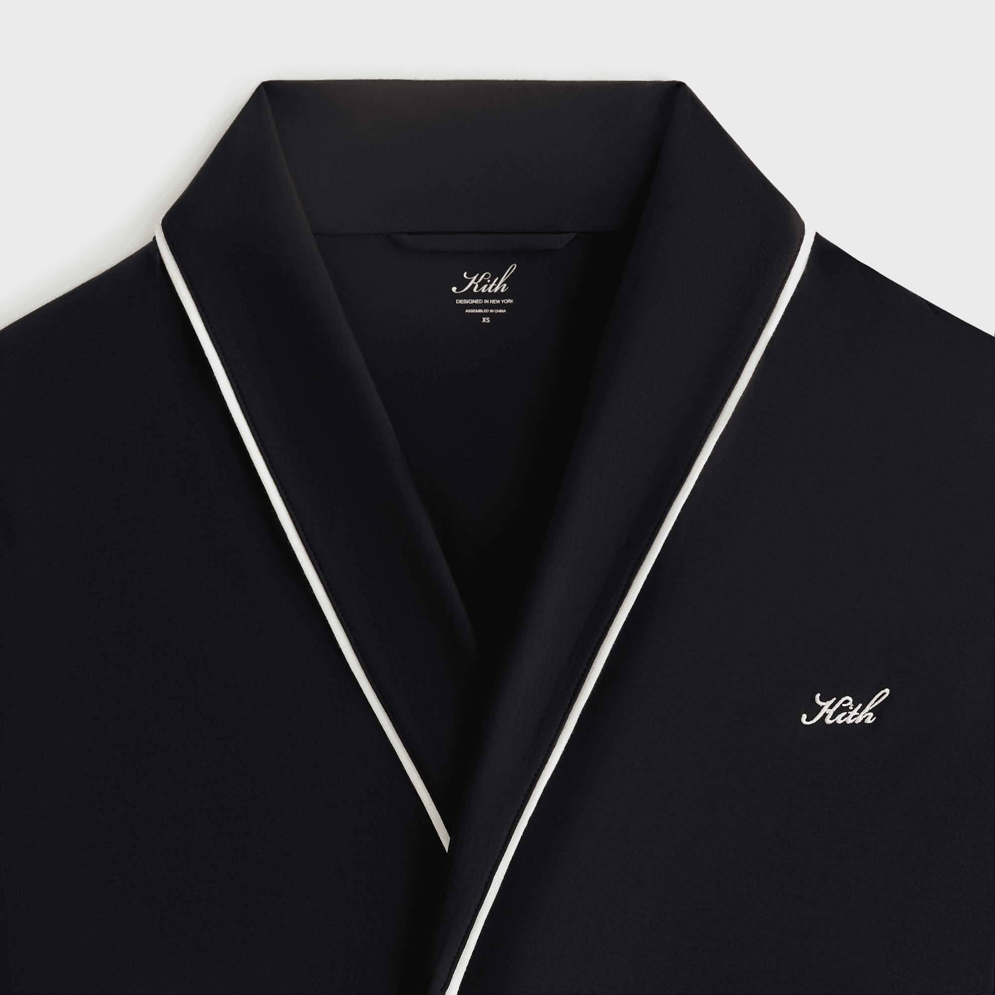 Kith Women Modal Robe - Black — Image 4