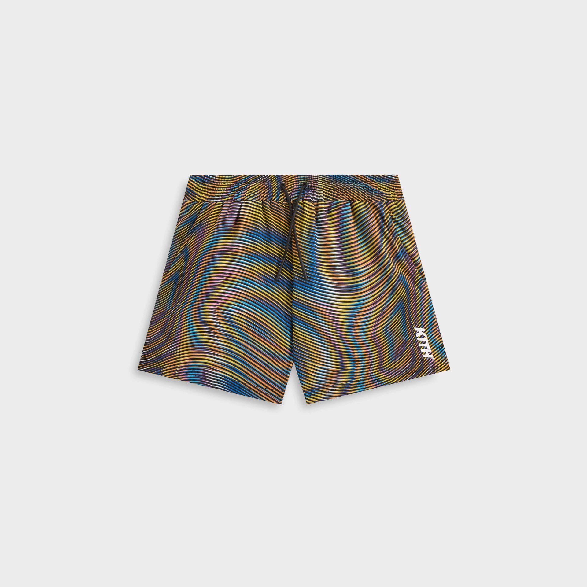 Kith Kids Moire Kai Swim Trunk - Black — Image 6
