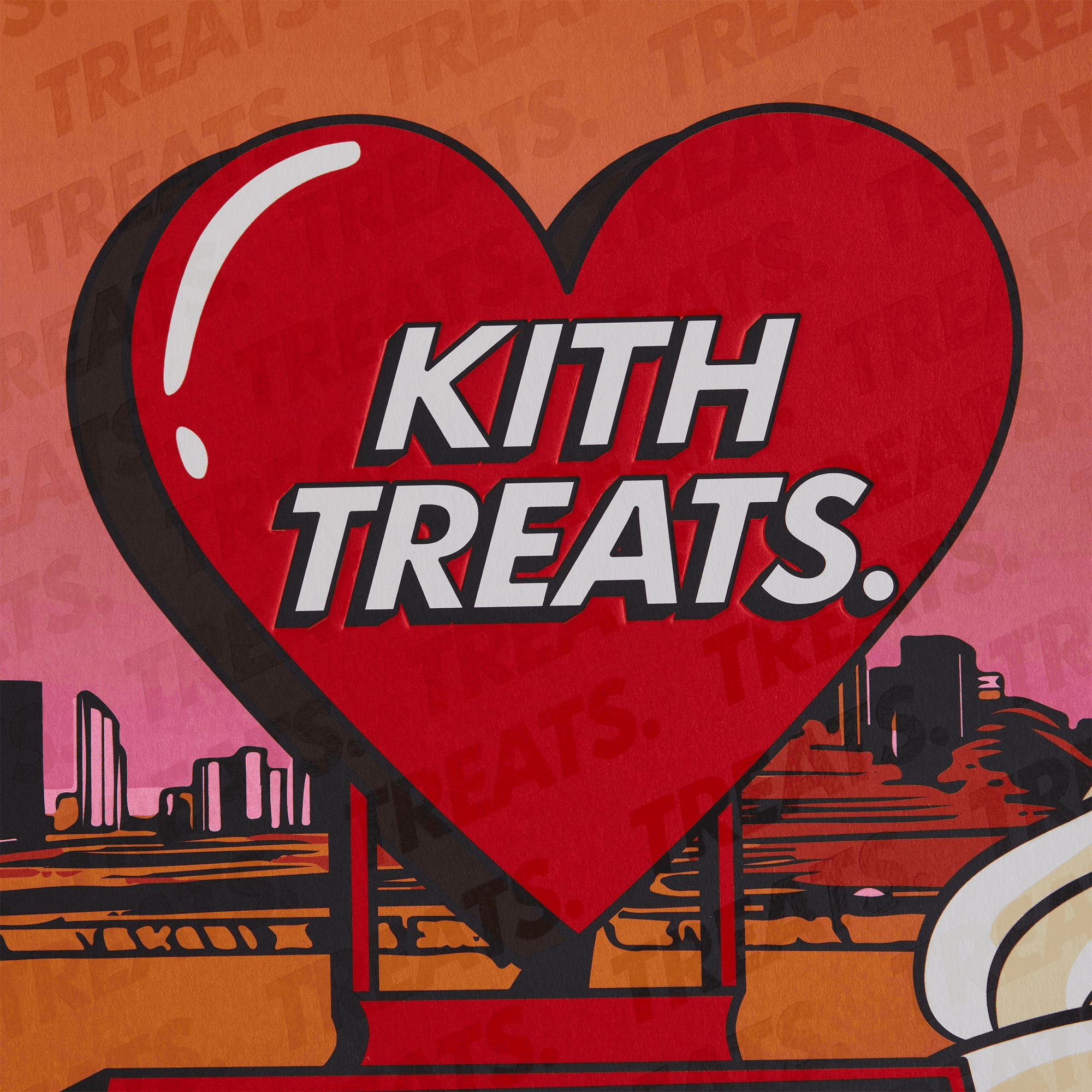 Kith Treats Strawberry Tee - White — Image 2
