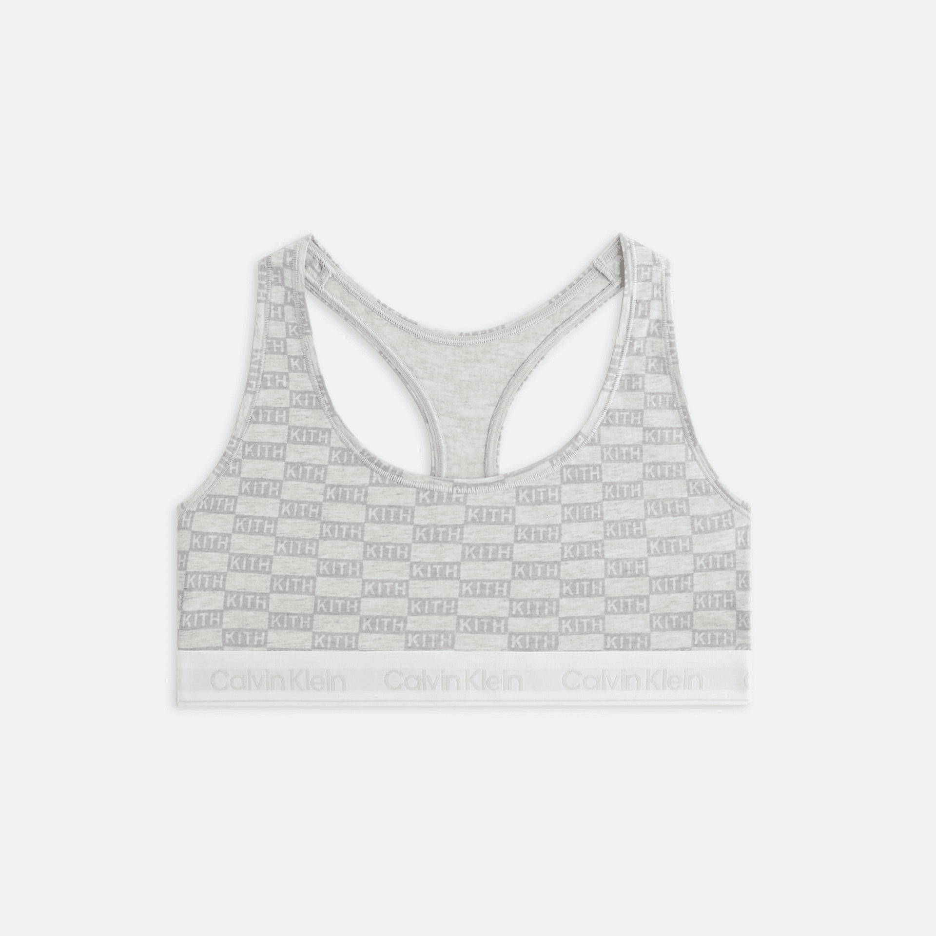 Kith Women for Calvin Klein Classic Bralette - Light Heather Grey — Image 5