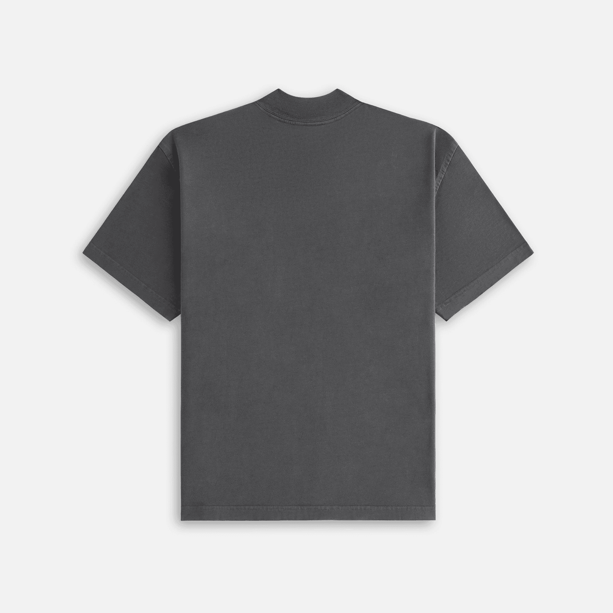 Kith Women Mock Neck Vintage Sueded Tee - Black — Image 4