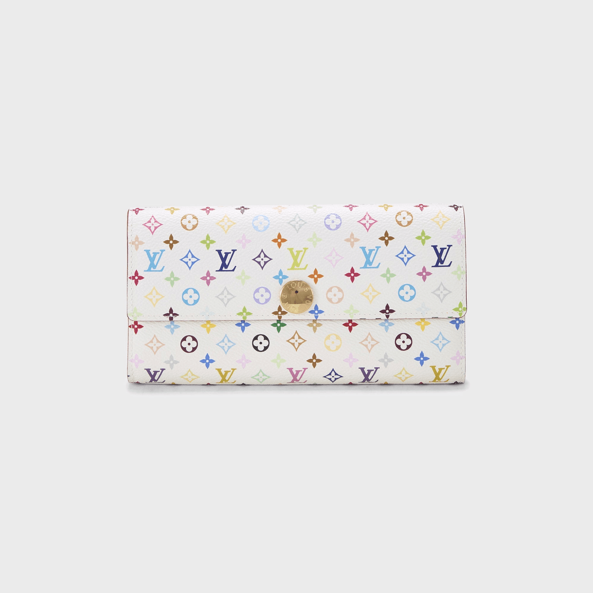 WGACA Takashi Murakami x Louis Vuitton White Monogram Multicolore Sarah - White