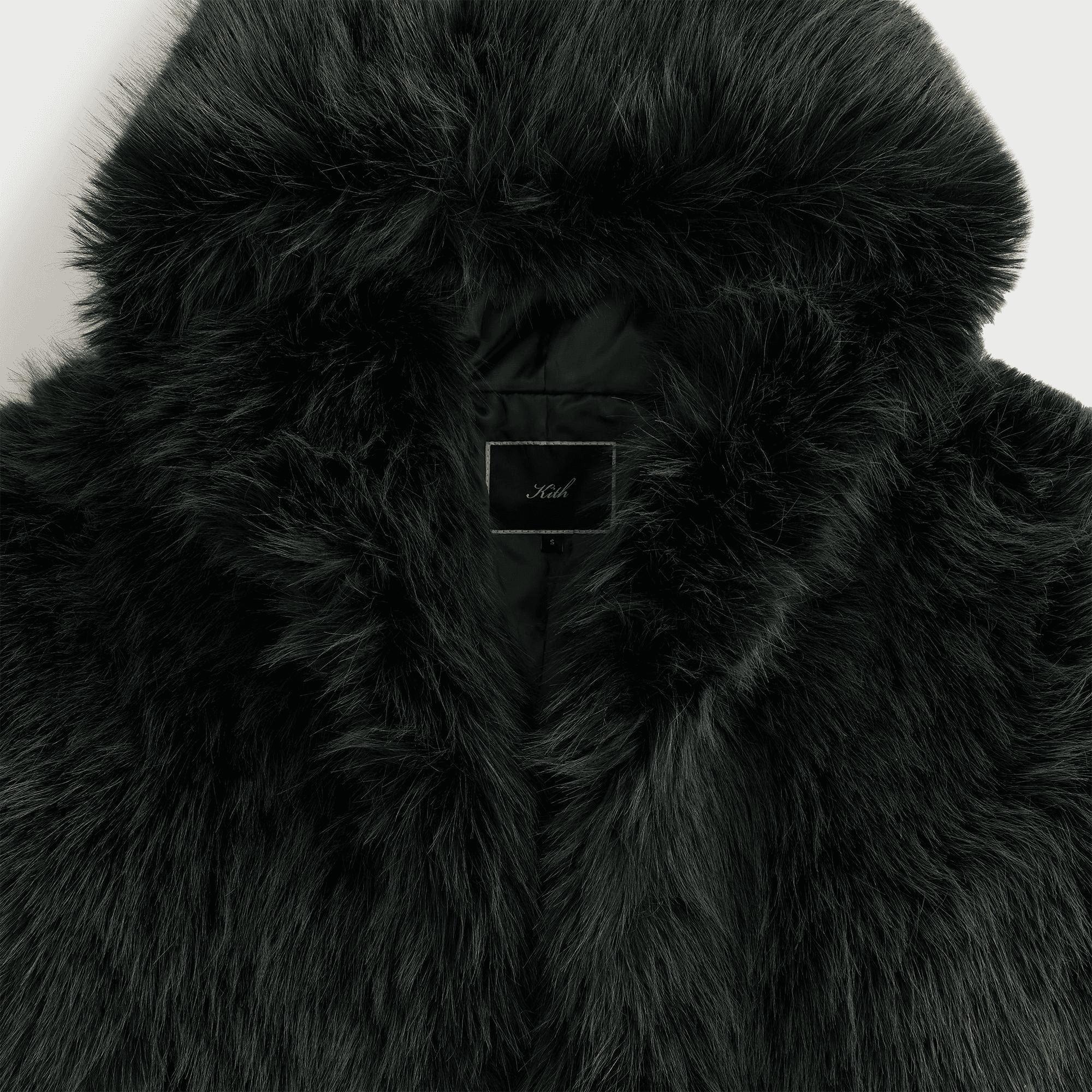 Kith Women Parisa Fur Hooded Robe - Machine — Image 2