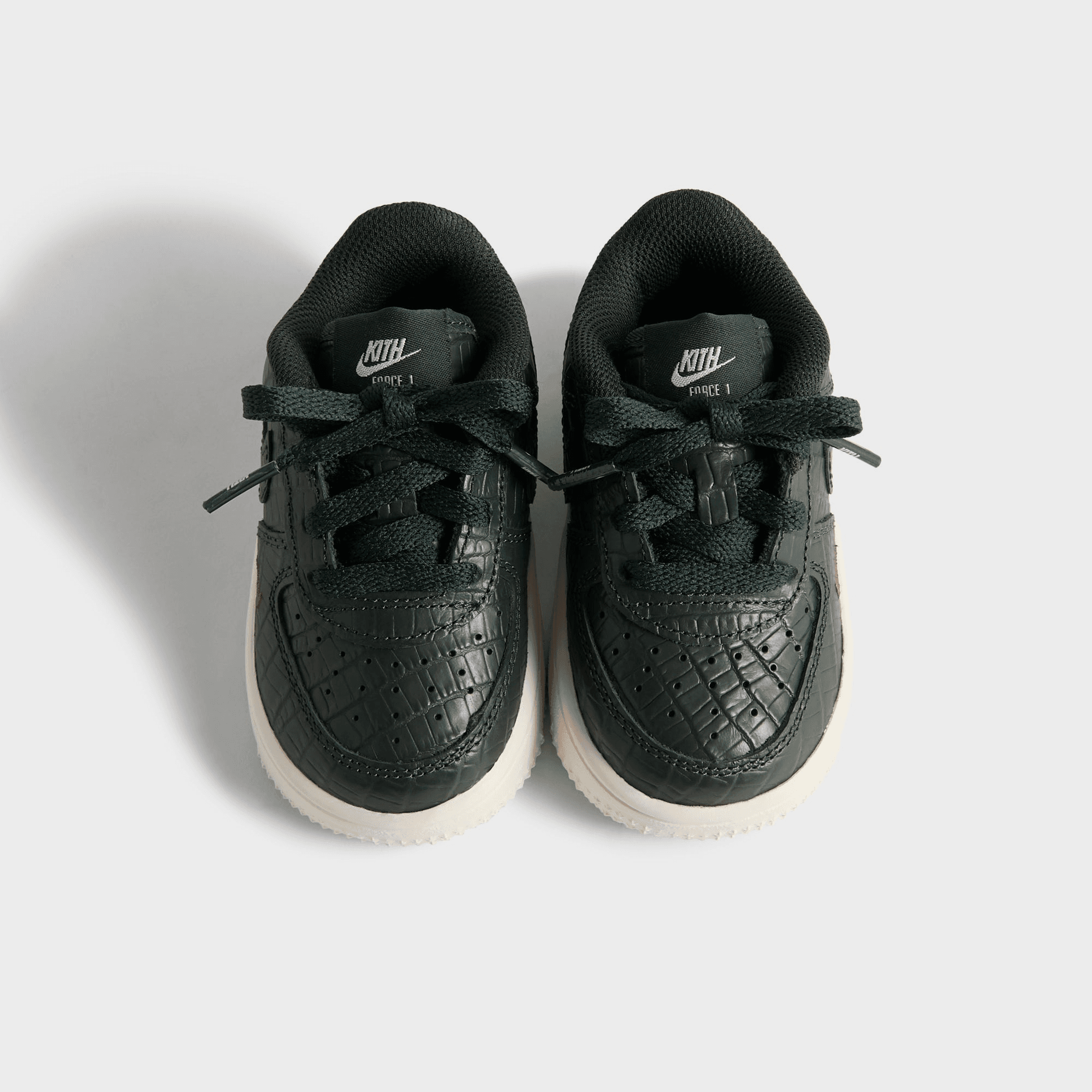 Kith for Nike TD Air Force 1 - Black Spruce / Phantom / Varsity Red — Image 5