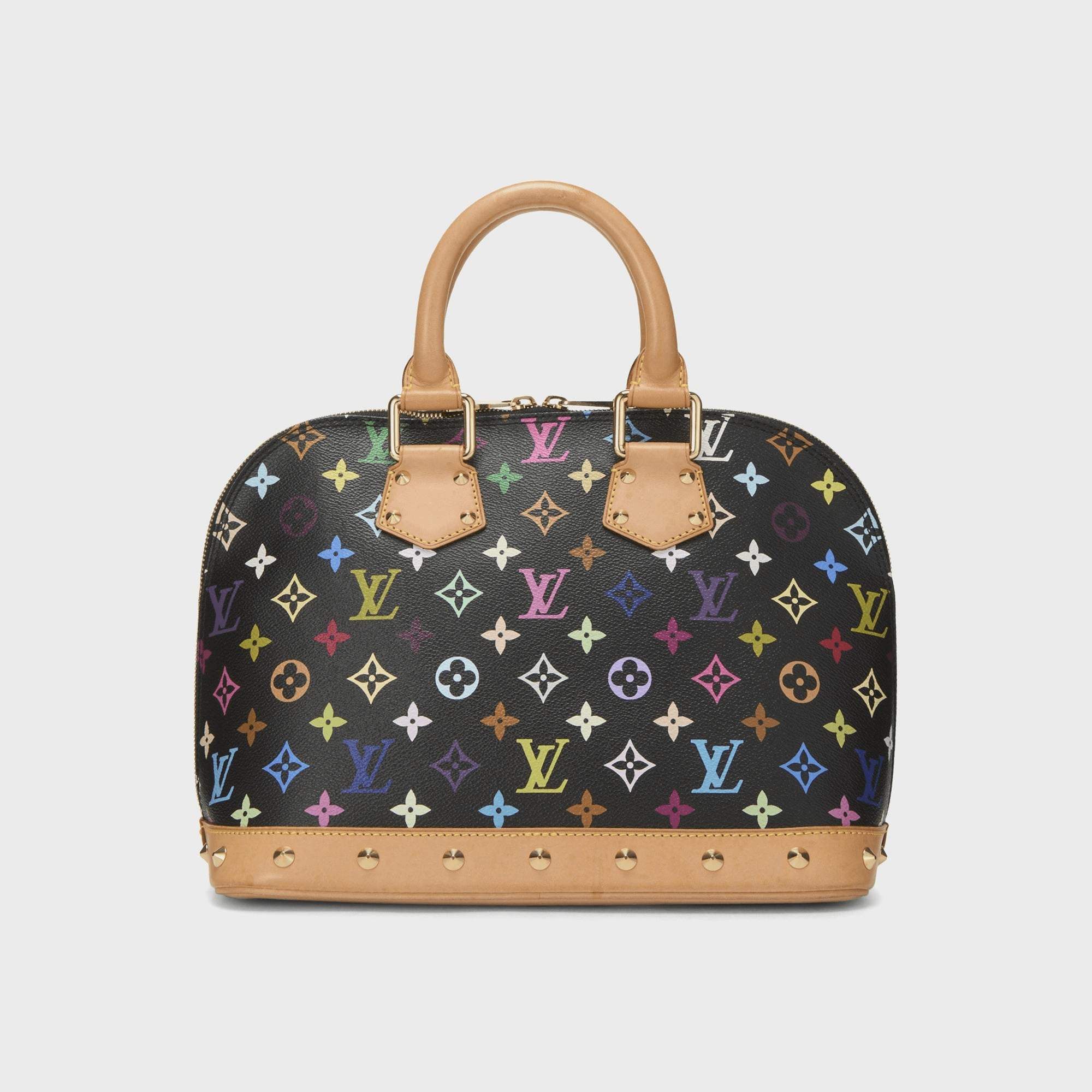 WGACA Louis Vuitton x Takashi Murakami Monogram Multicolore Alma PM - Black — Image 2