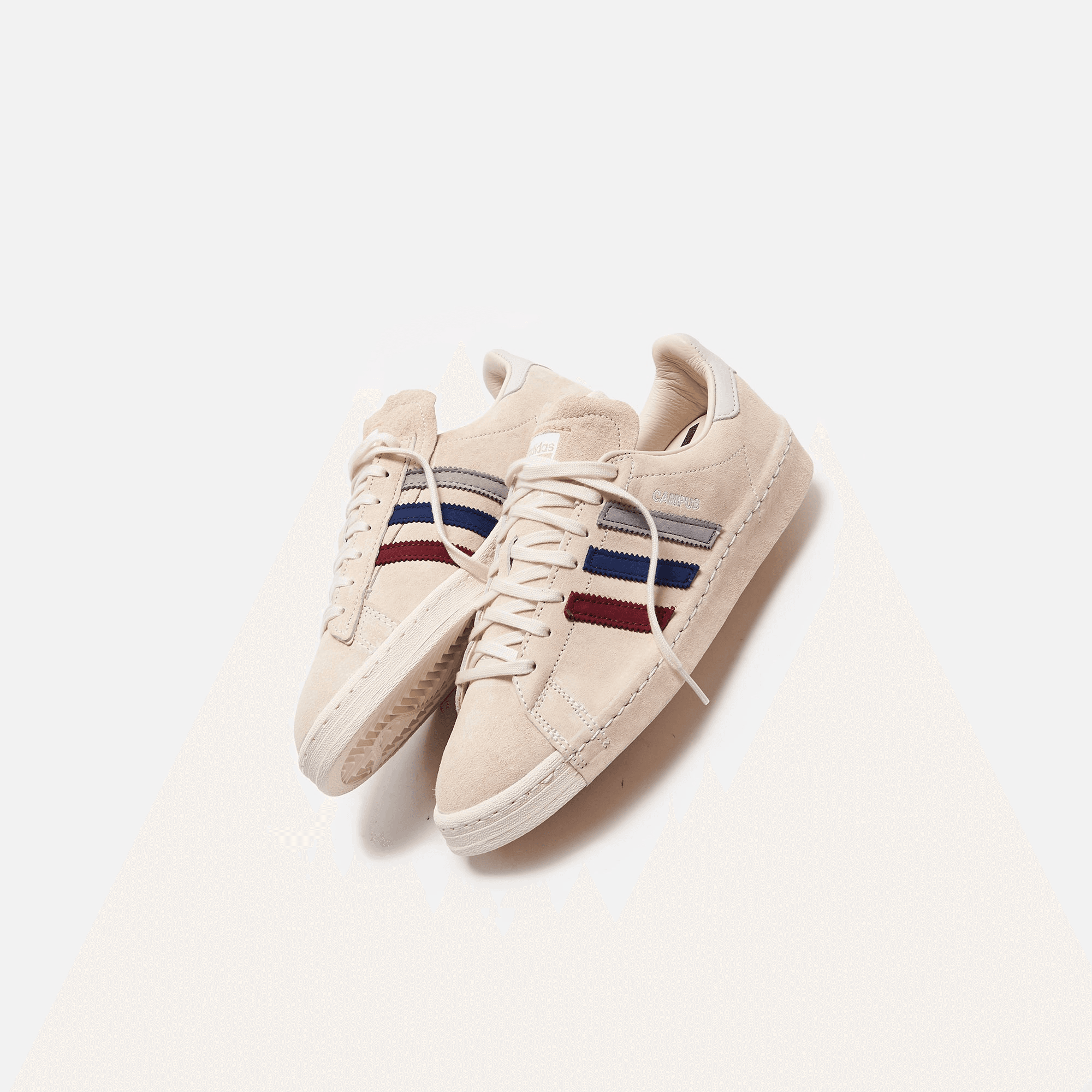 adidas x Recouture Campus 80s SH - Chalk White / Dark Blue / Core Black — Image 3