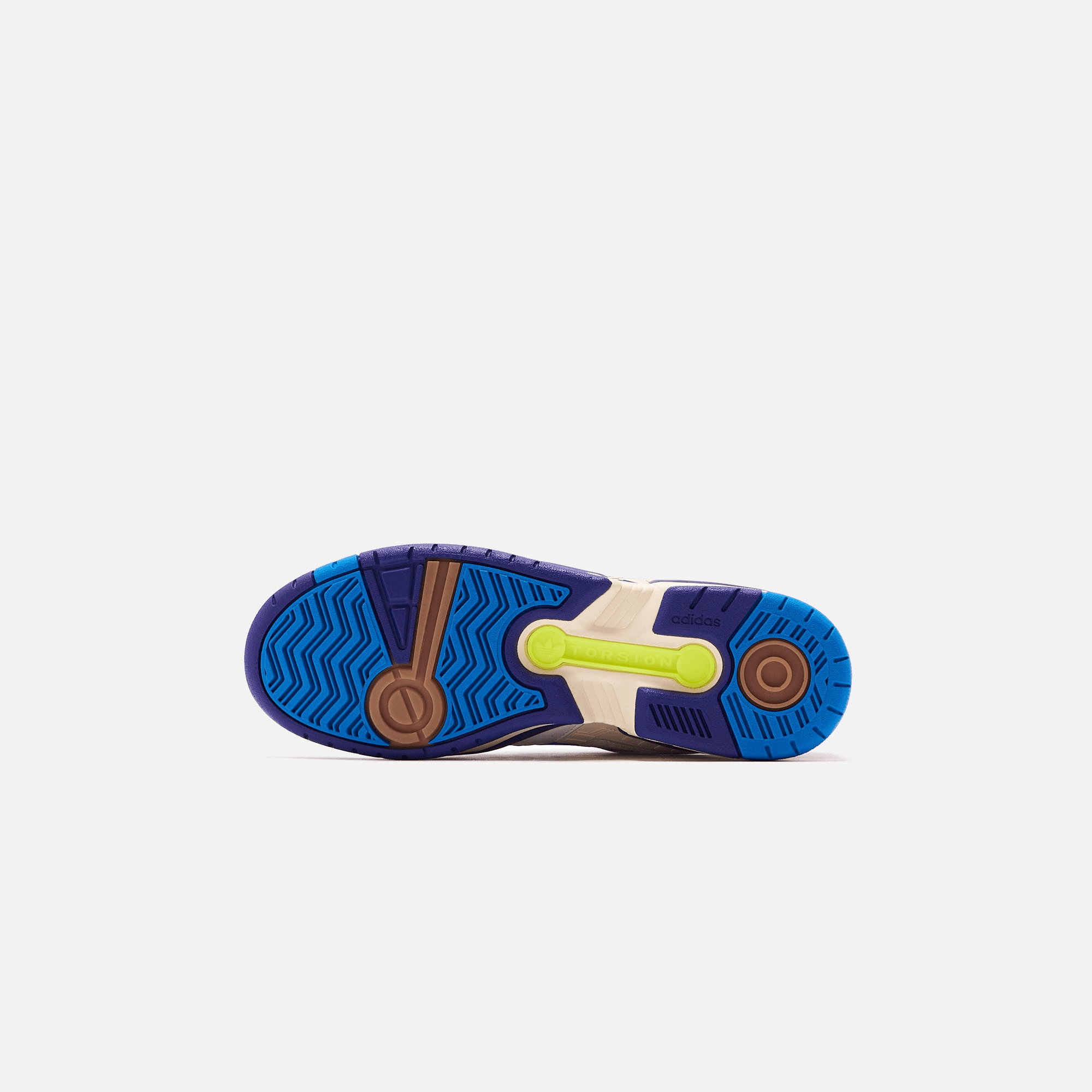 adidas Consortium Torsion Edberg Comp - Crayon White / Bright Blue — Image 4