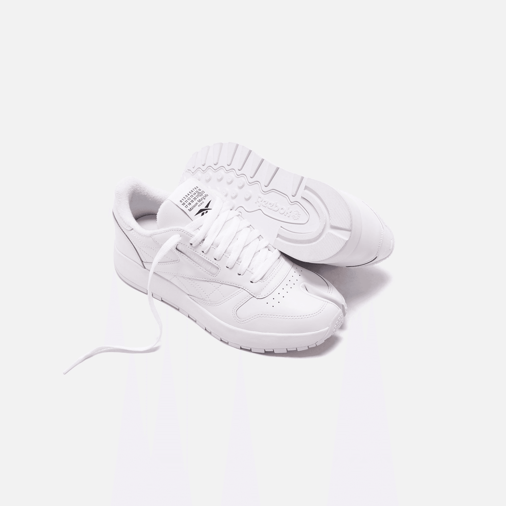 Reebok x Margiela Classic Leather Tabi - White — Image 3