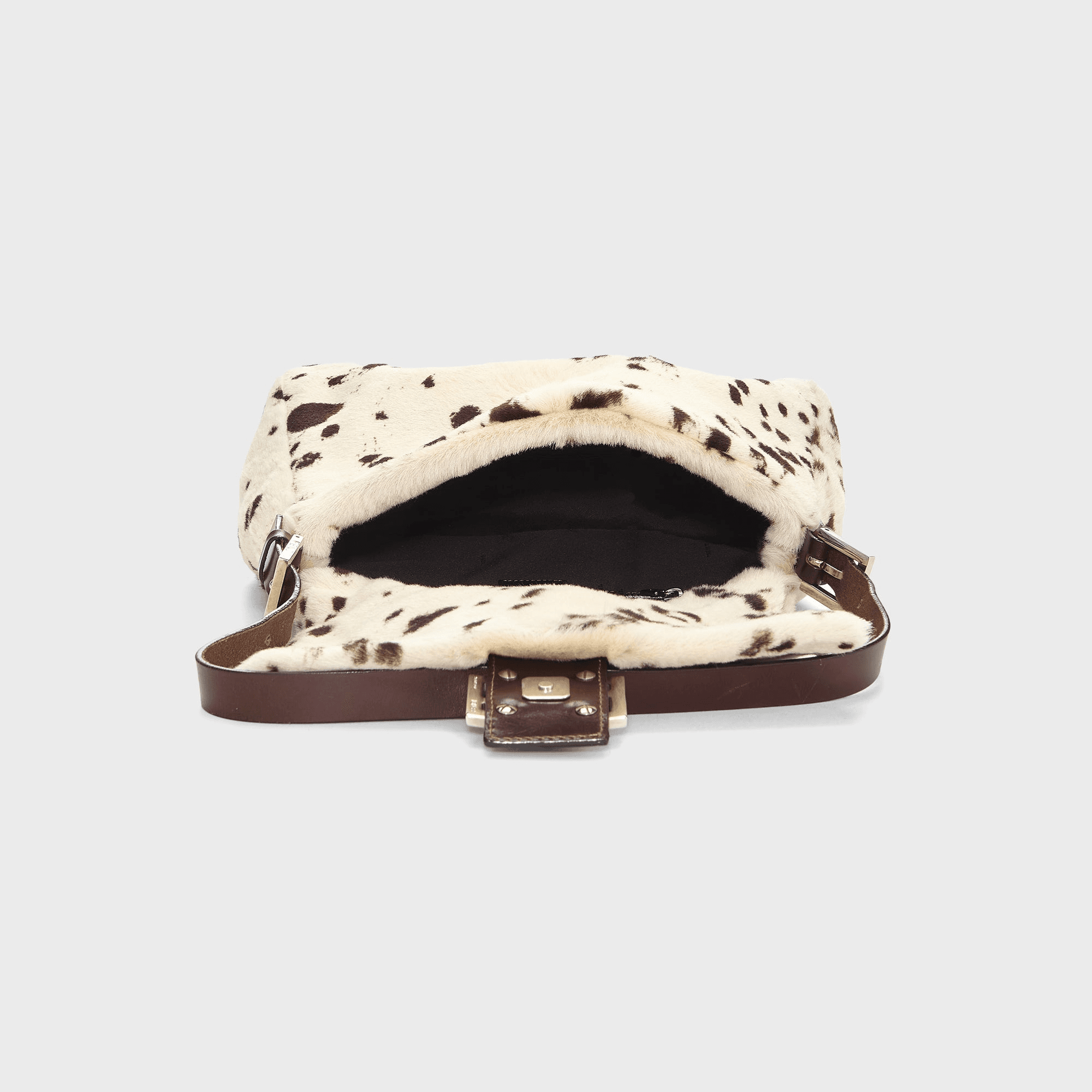 WGACA Fendi Cow Print Mamma Baguette - Ivory — Image 4