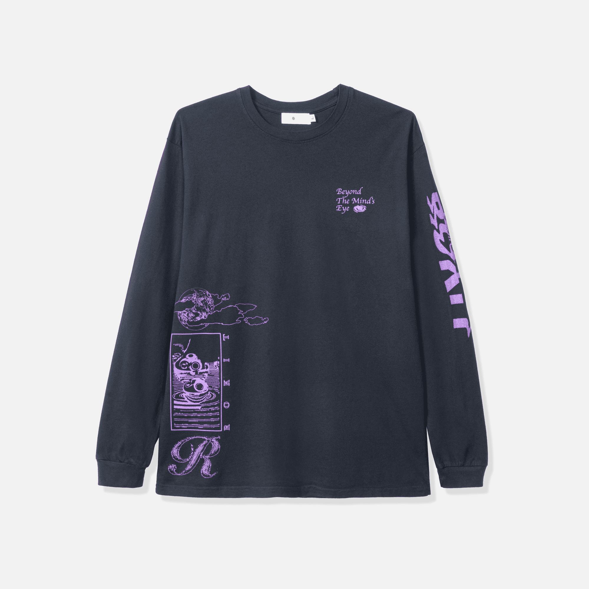 Rokit Minds Eye L/S Tee - Black