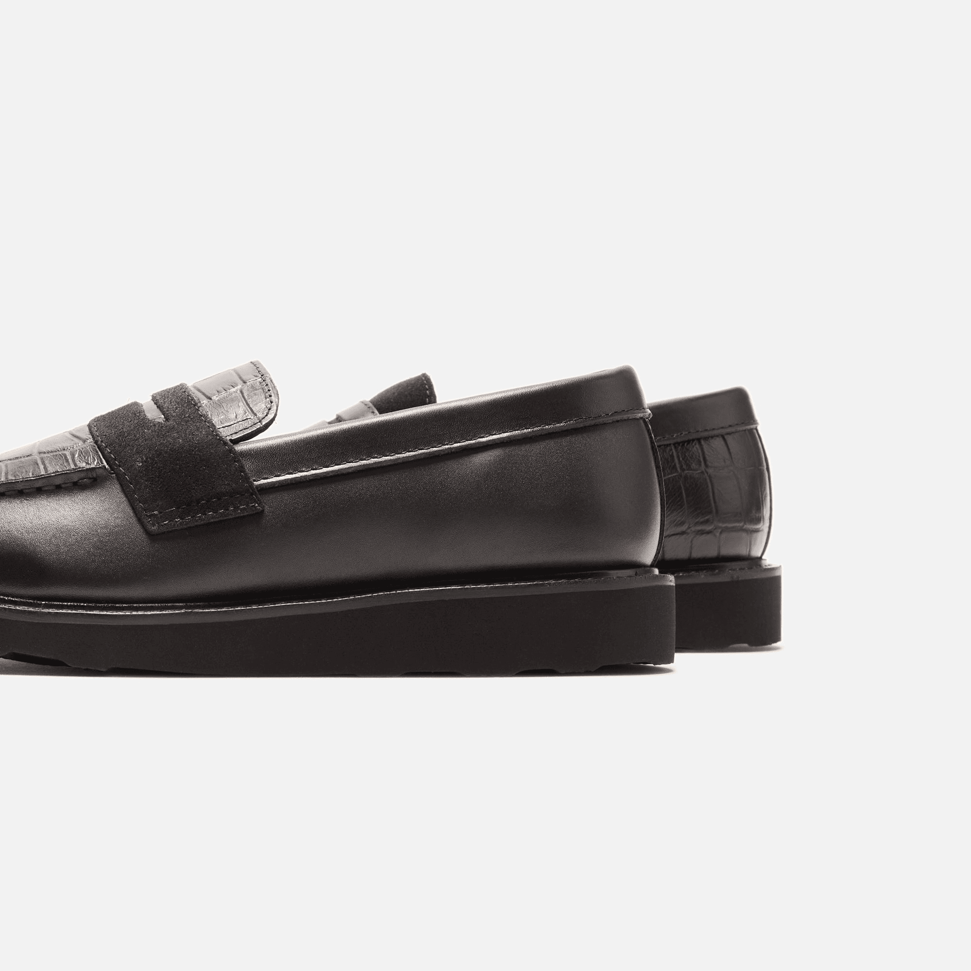 Caminando Loafer - Black / Black Croco — Image 3