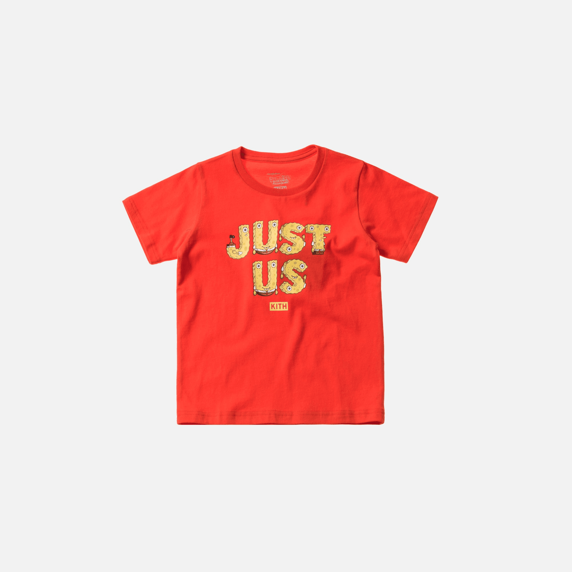 Kith Kids x SpongeBob Just Us Bob Tee - Red