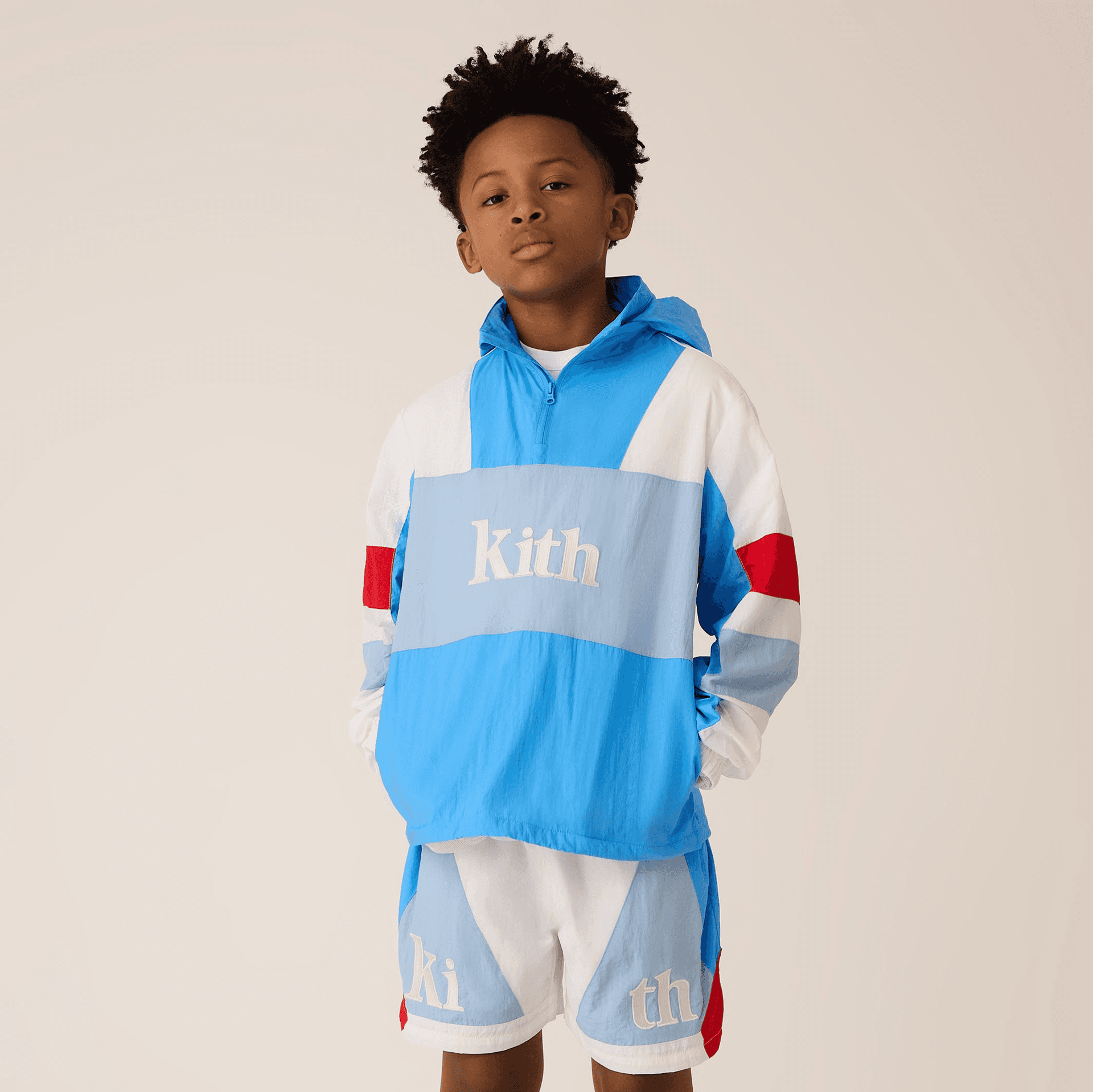 Kith Kids Turbo Short - Celeste — Image 5