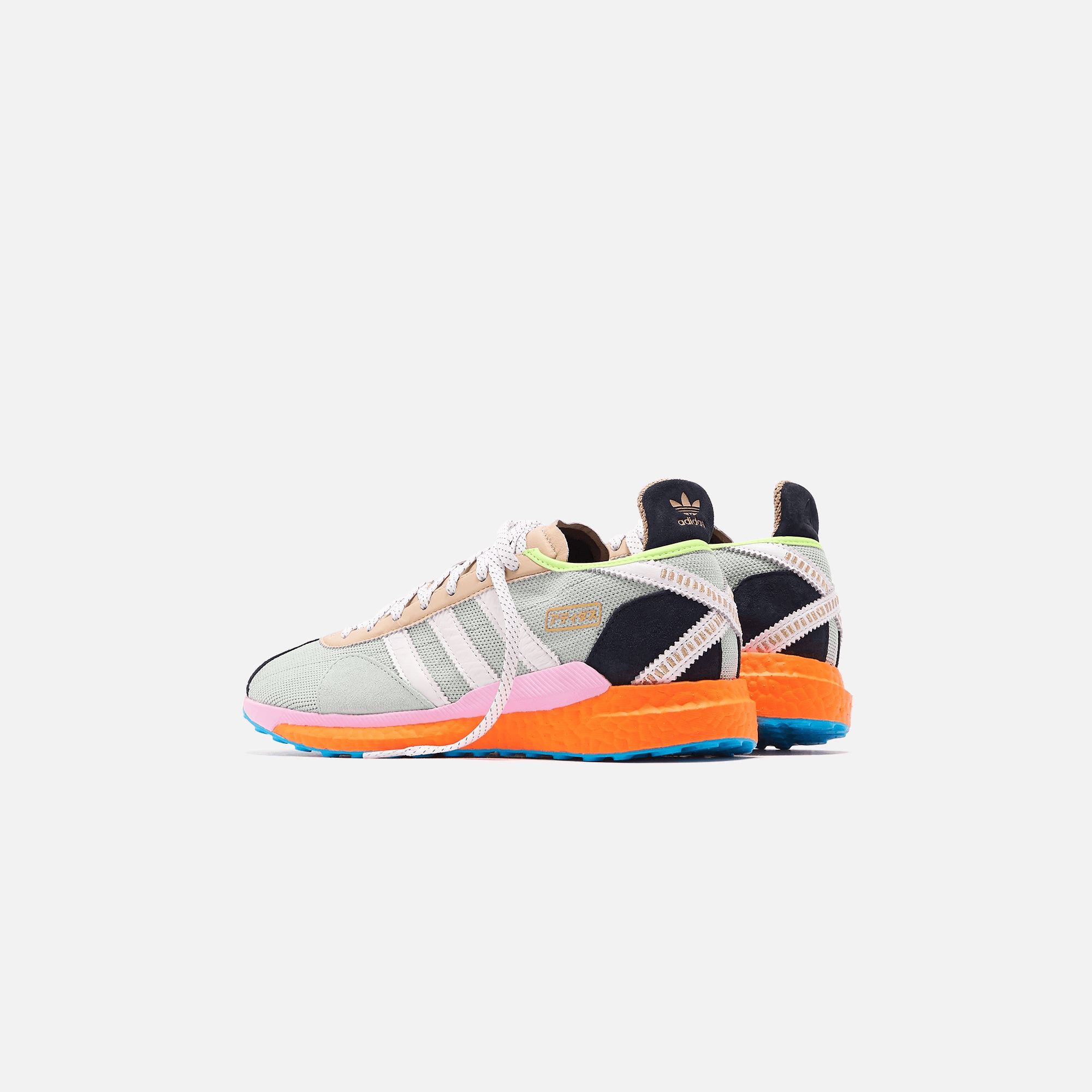 adidas Consortium x Pharrell x NIGO Tokio Solar HU - Green Tint / White / Pale Nude — Image 5