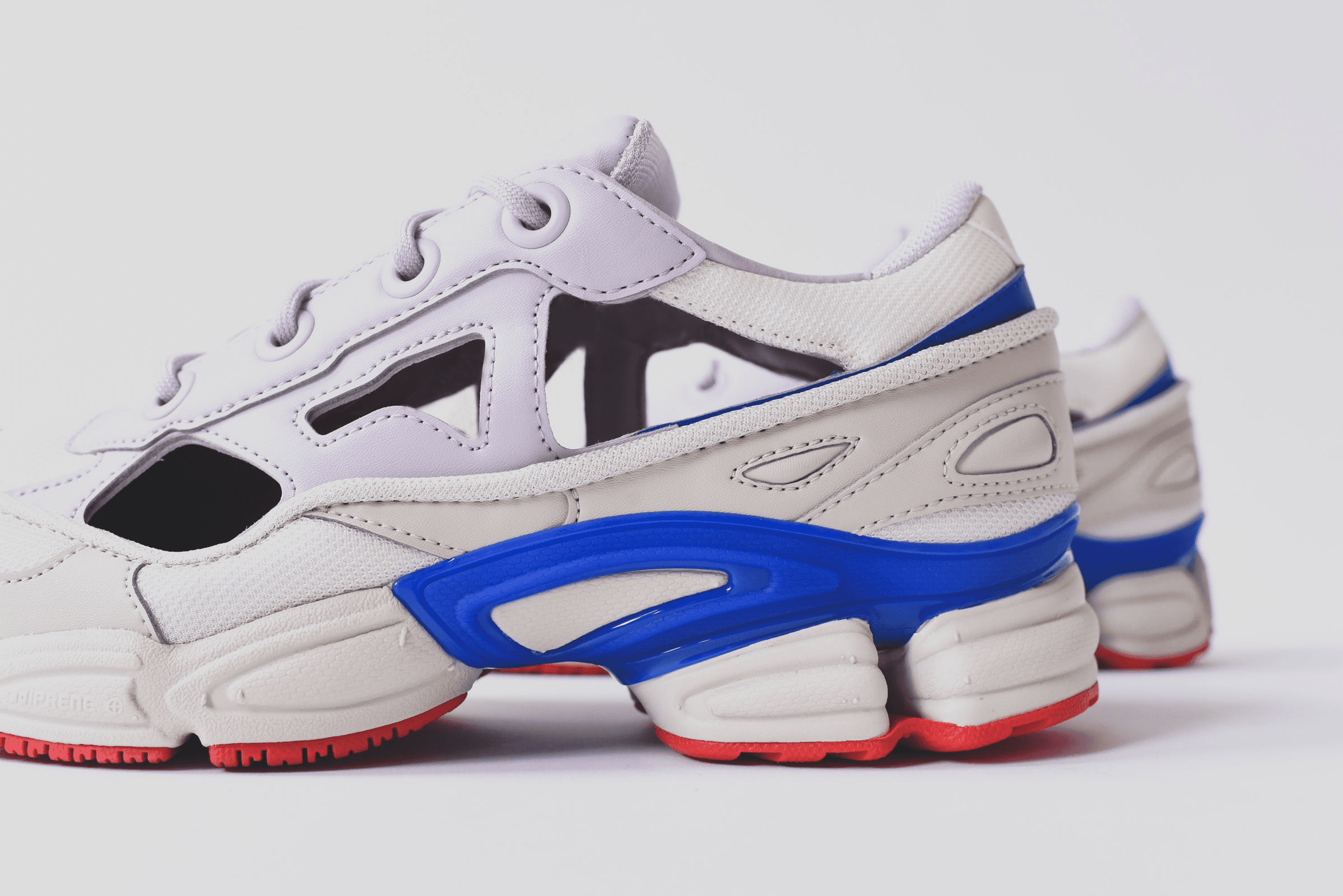 adidas by Raf Simons Replicant Ozweego - White / Blue — Image 2