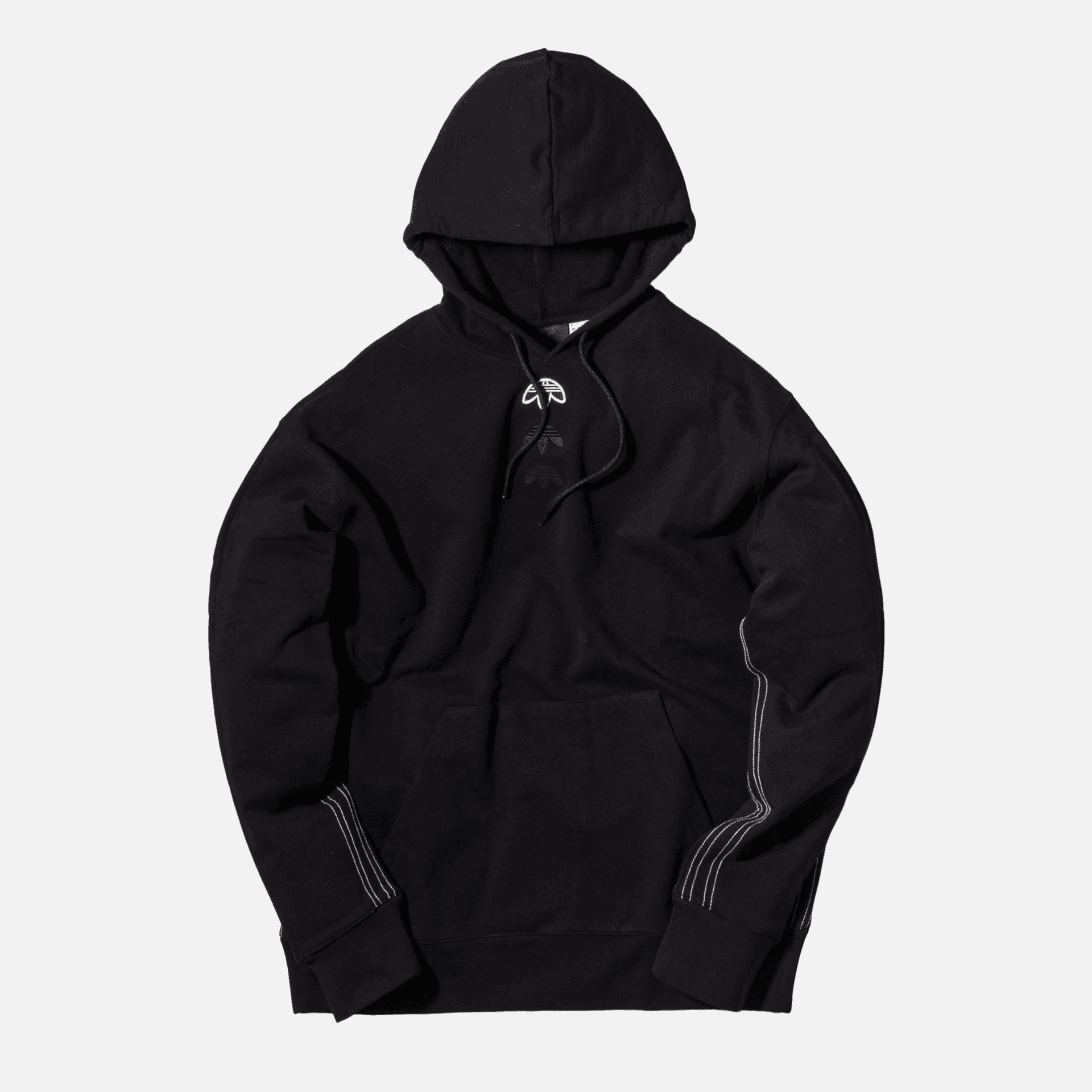 adidas Originals x Alexander Wang Logo Hoodie - Black — Image 2