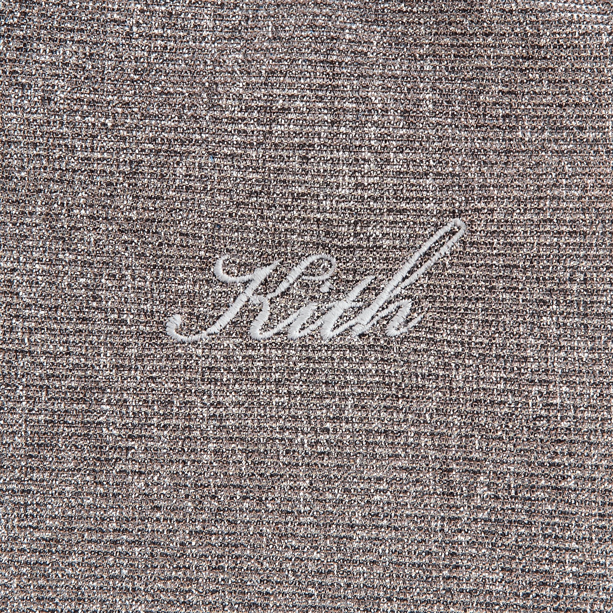 Kith Kids Novelty Bubble Hem Dress - Silver — Image 2