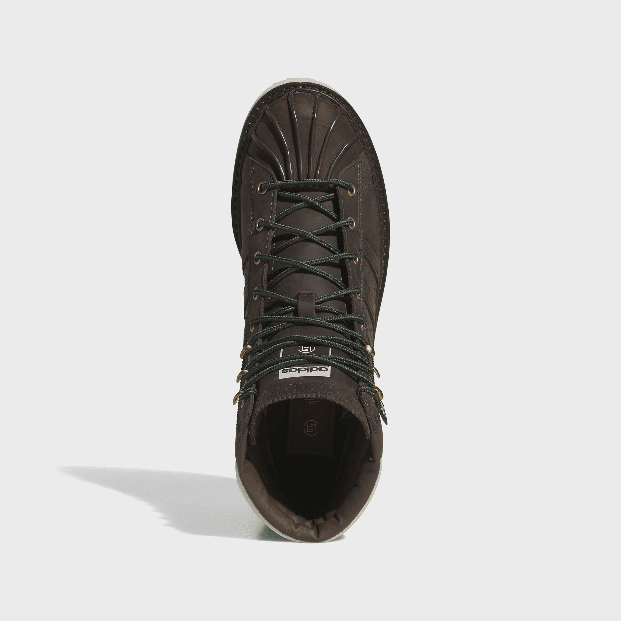 adidas x Edison Chen Clot Pro Model Boot - Dark Brown / Wonder Beige / Dark Brown — Image 4
