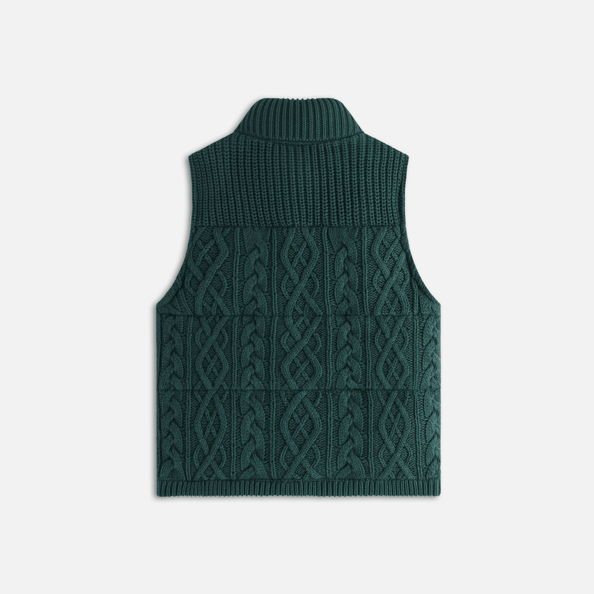Kith Women Parker Cable Knit Vest - Stadium — Image 4
