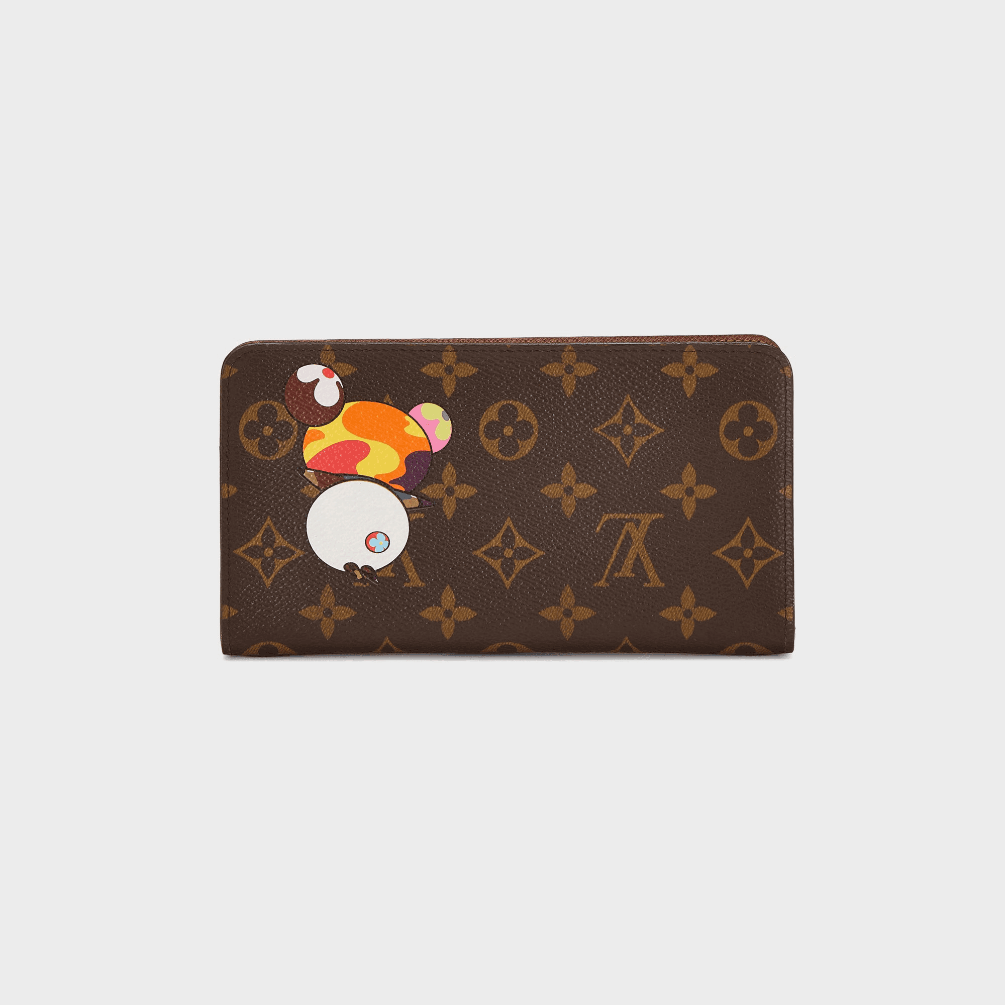 WGACA Louis Vuitton Murakami Panda Porte Monnaie Zippy - Brown — Image 4