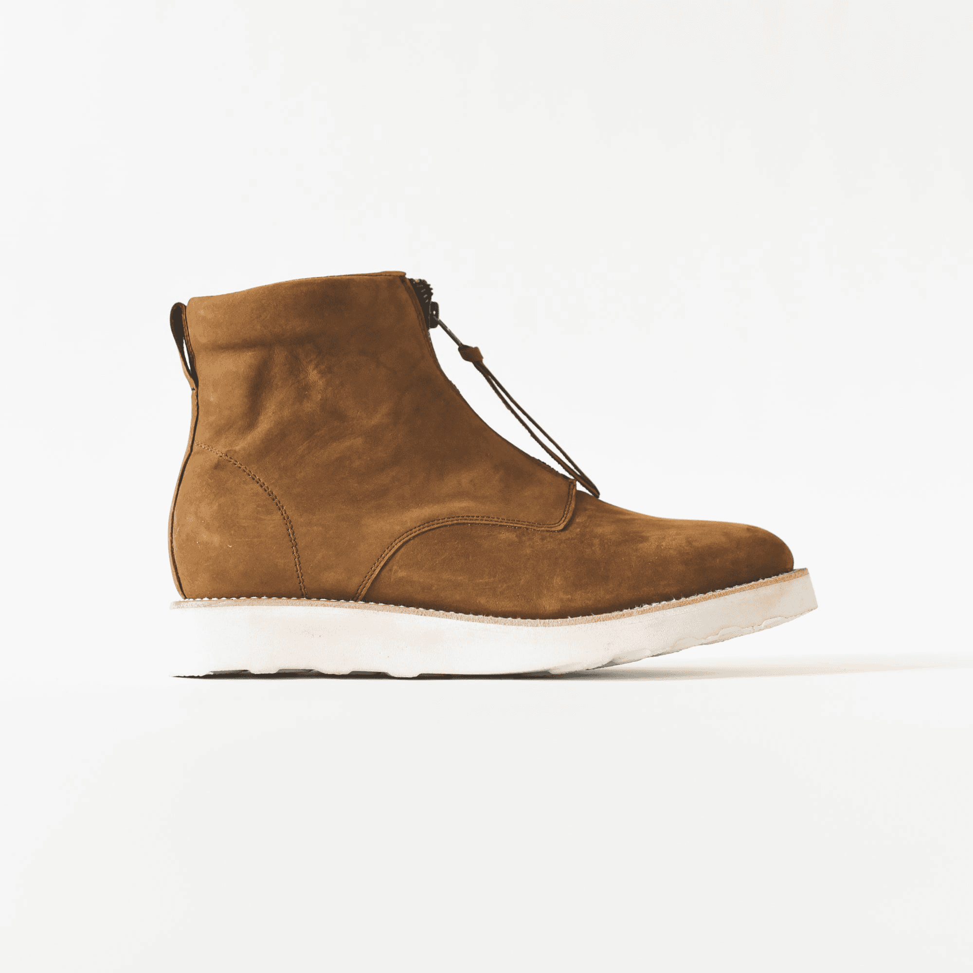 Caminando Center Zip Boot Nubuck - Sand