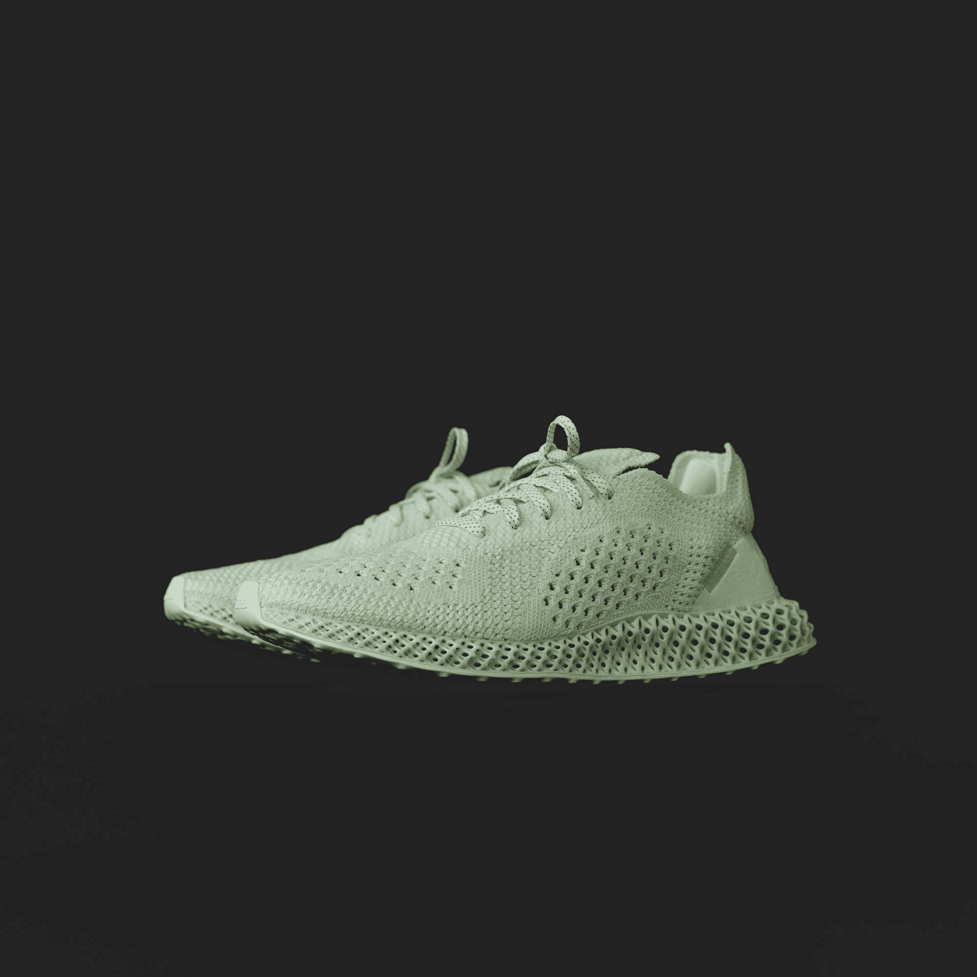 adidas x Daniel Arsham Future Runner 4D - Aero Green — Image 8