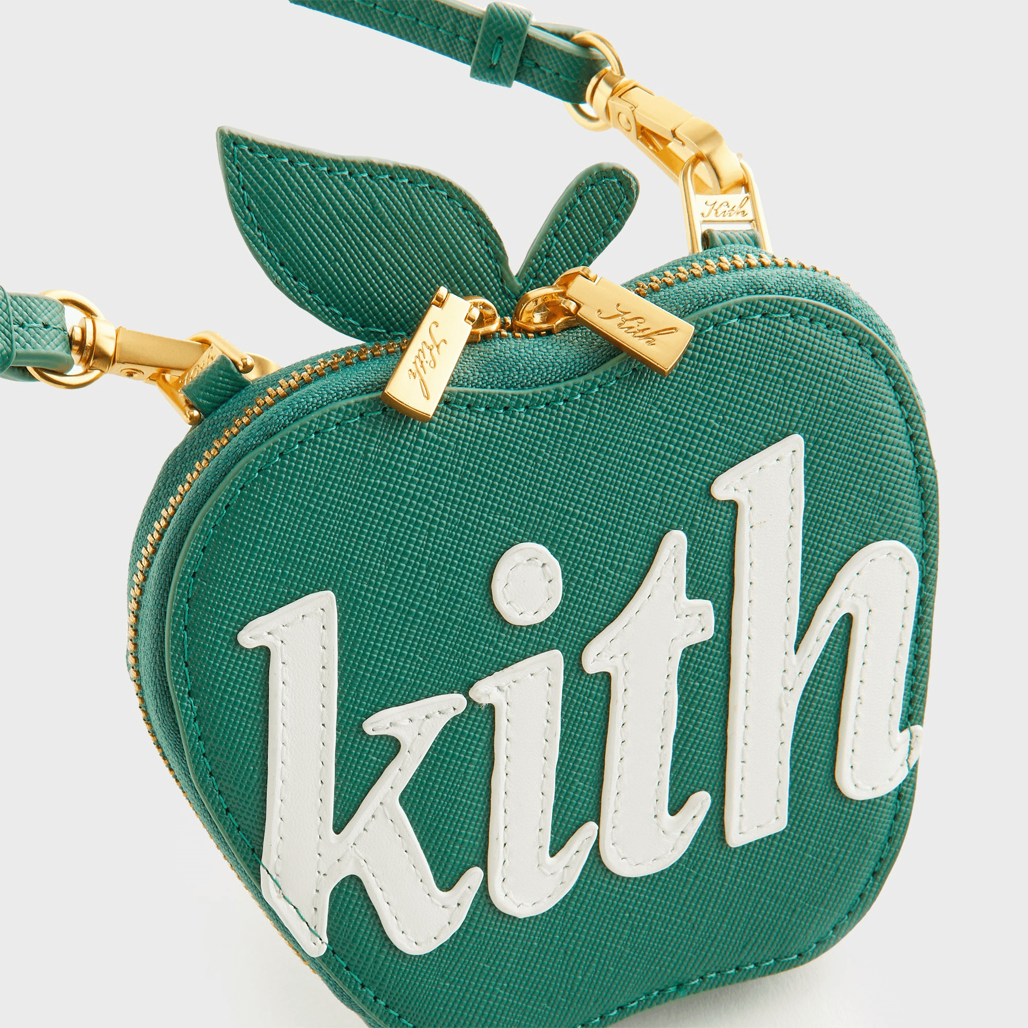 Kith Women Leather Apple Pouch - Newt — Image 2