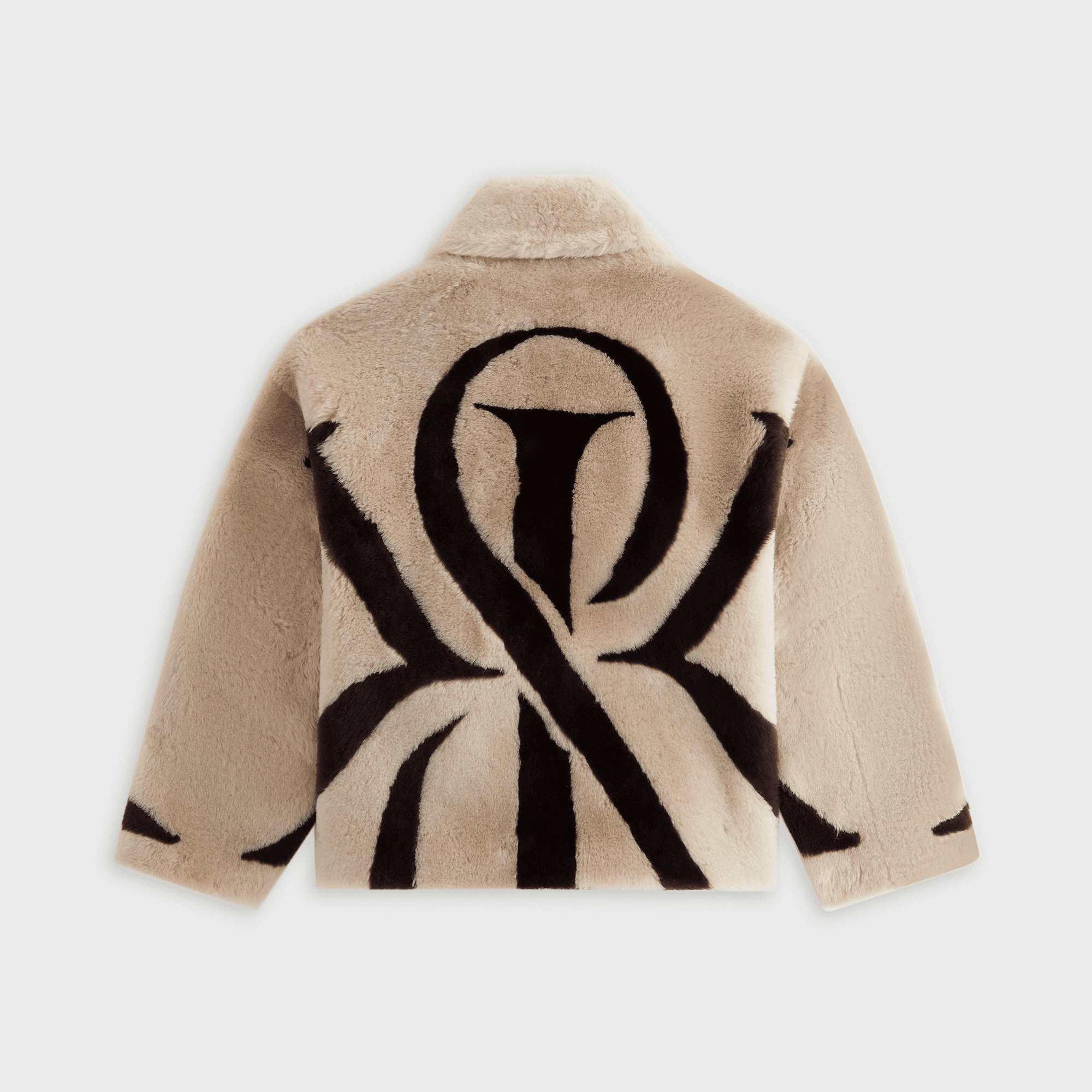 Kith Women Waylon II Shearling Crest Jacket - Waffle — Image 4