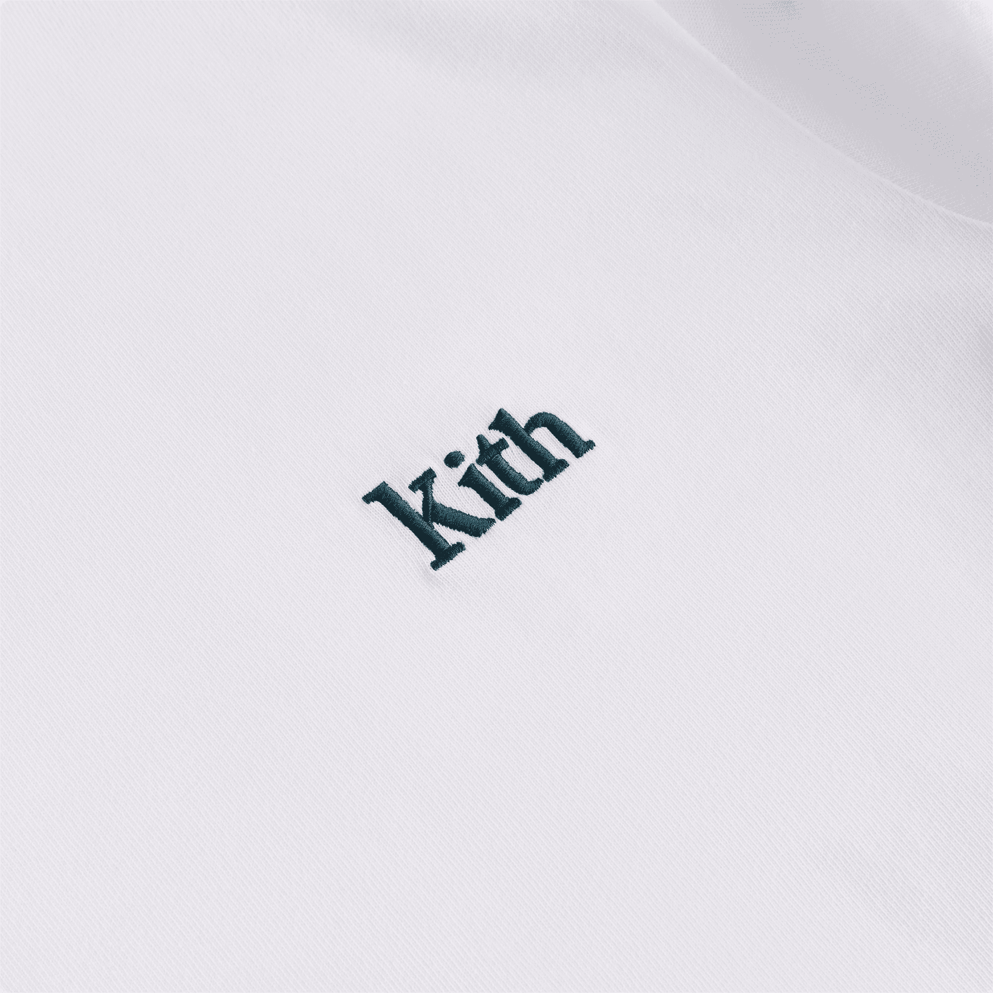 Kith Women Lucy Cropped Long Sleeve II Tee - White — Image 2